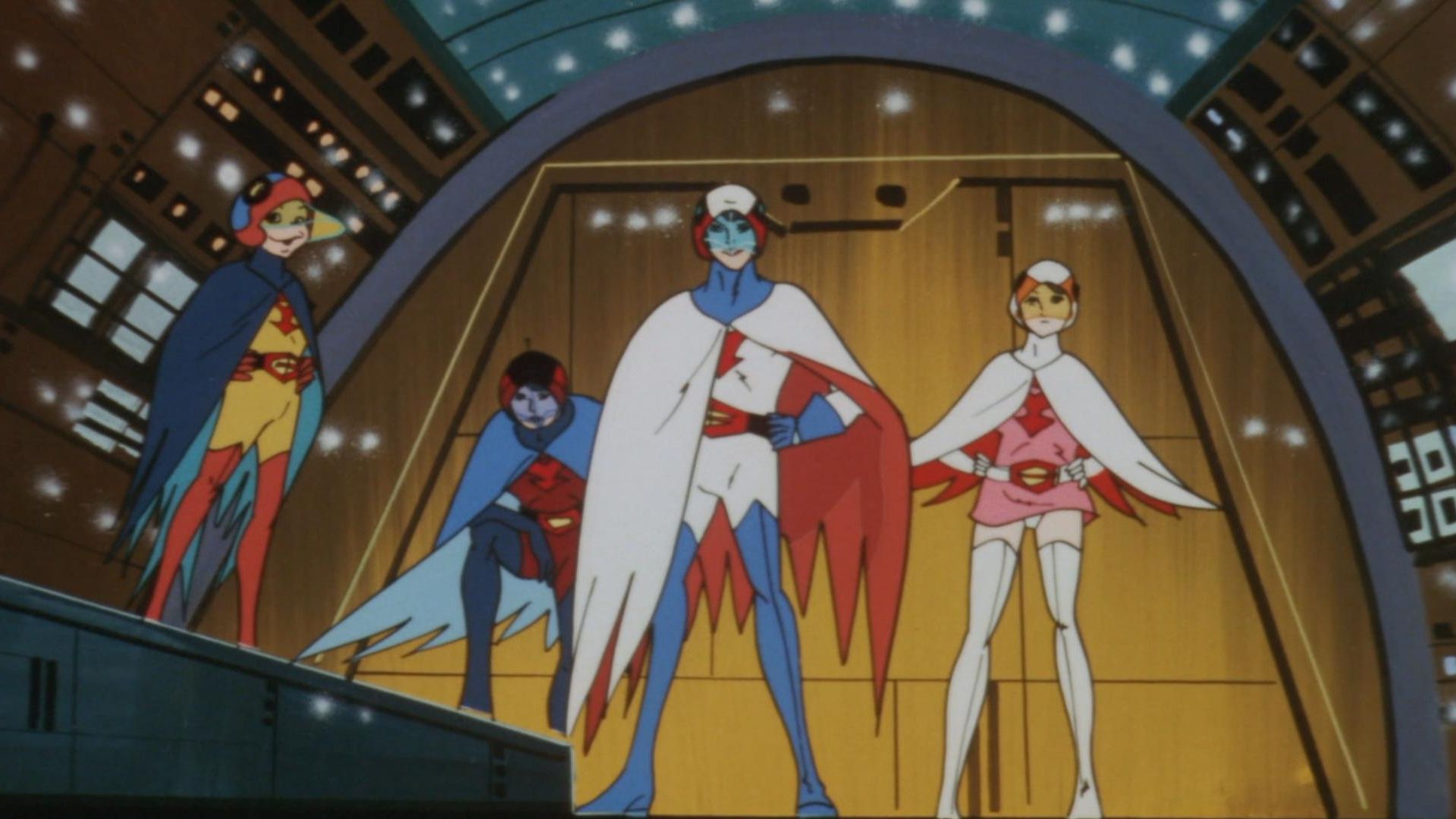 Gatchaman background