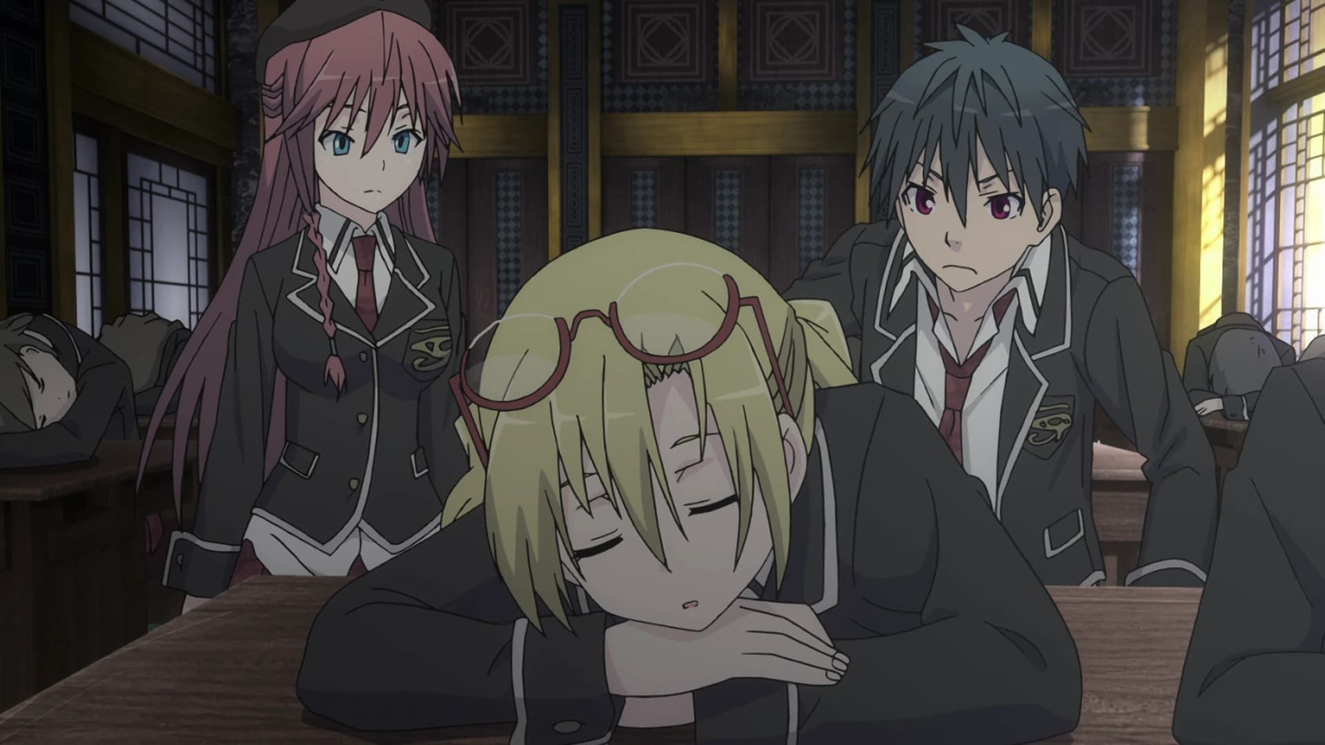 Trinity Seven background