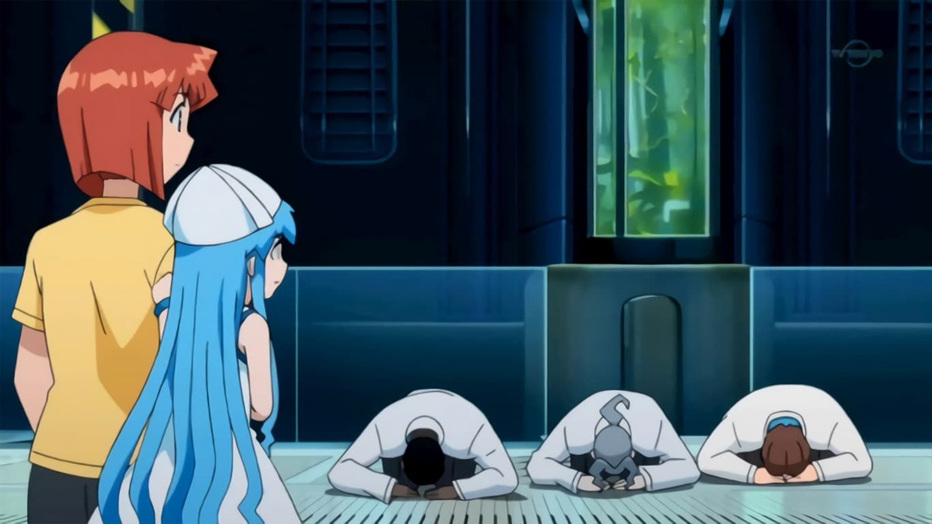 The Squid Girl: The Invader Comes from the Bottom of the Sea! background