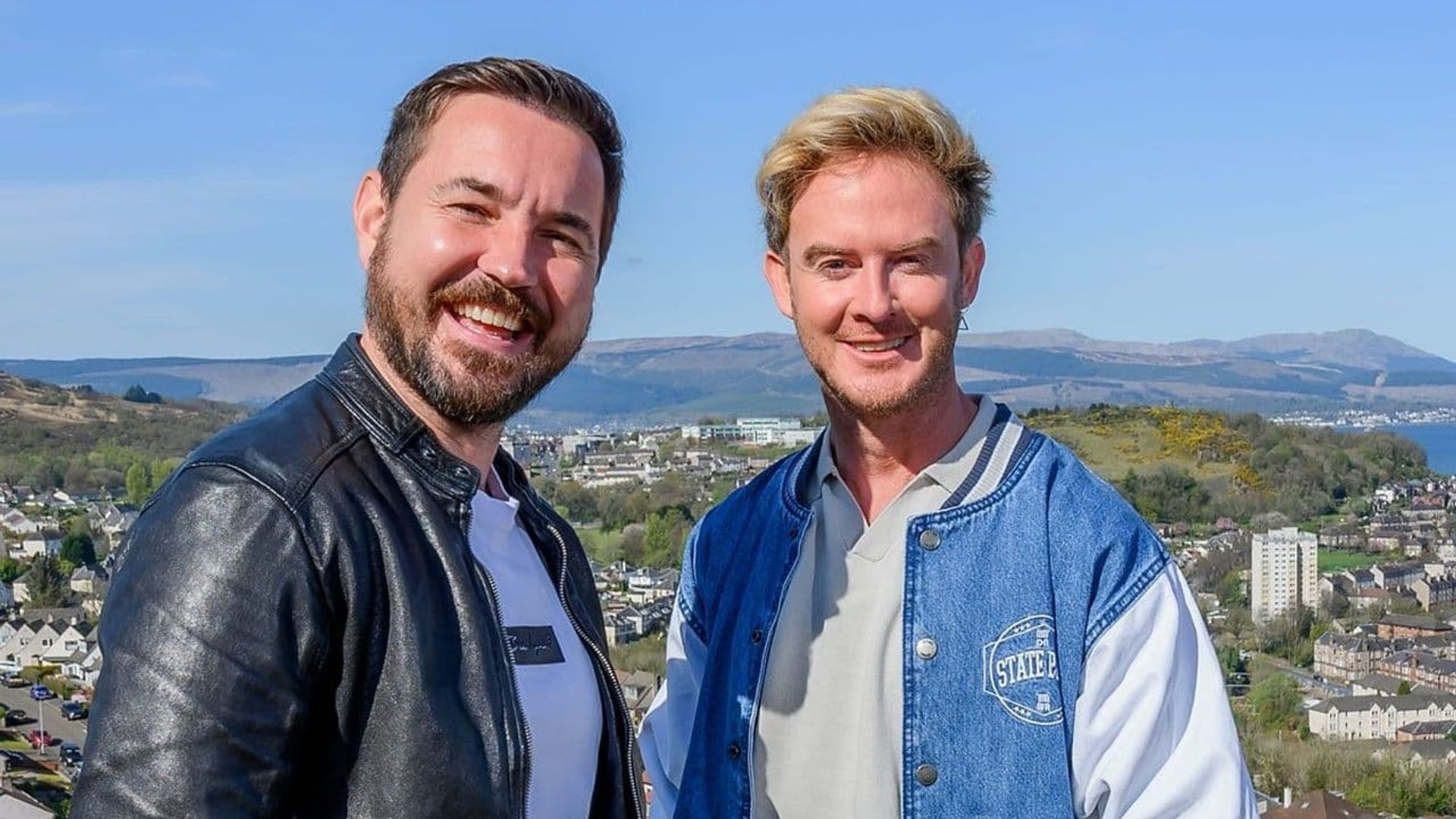 Martin Compston's Scottish Fling background