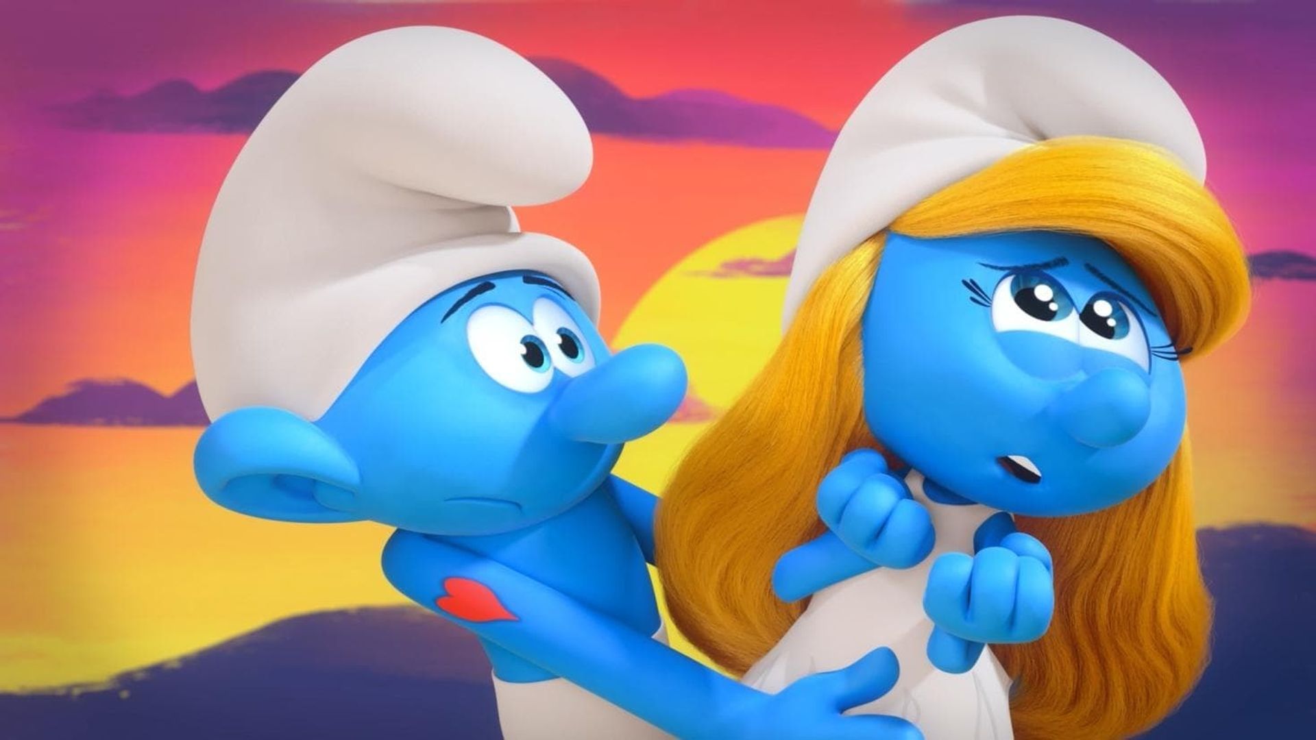 The Smurfs background