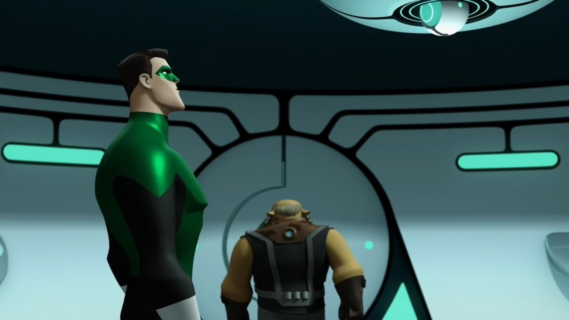 Green Lantern: The Animated Series background