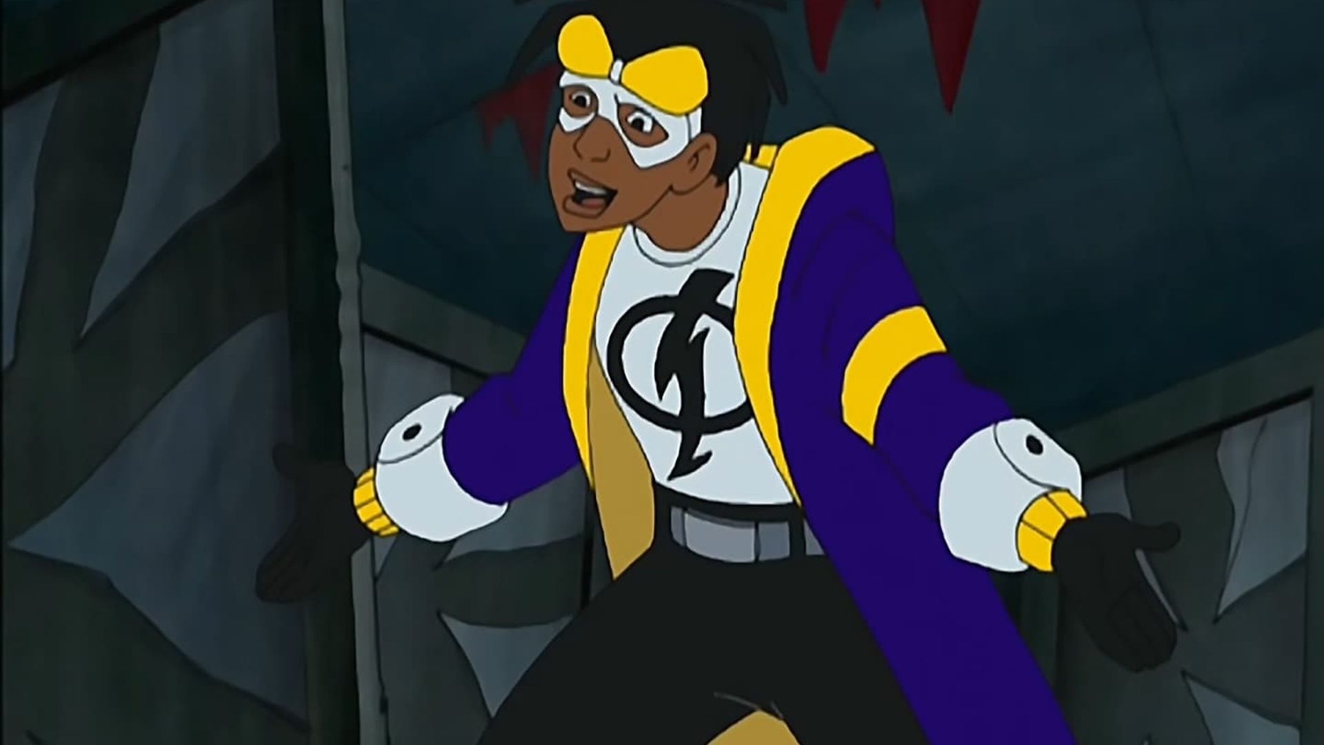 Static Shock background