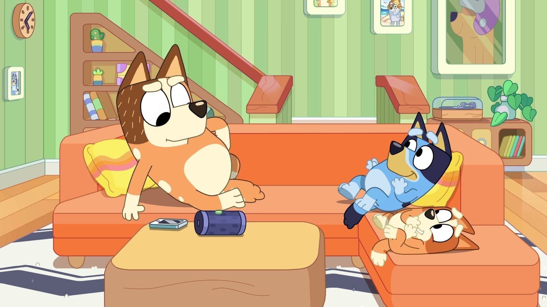 Bluey Minisodes background