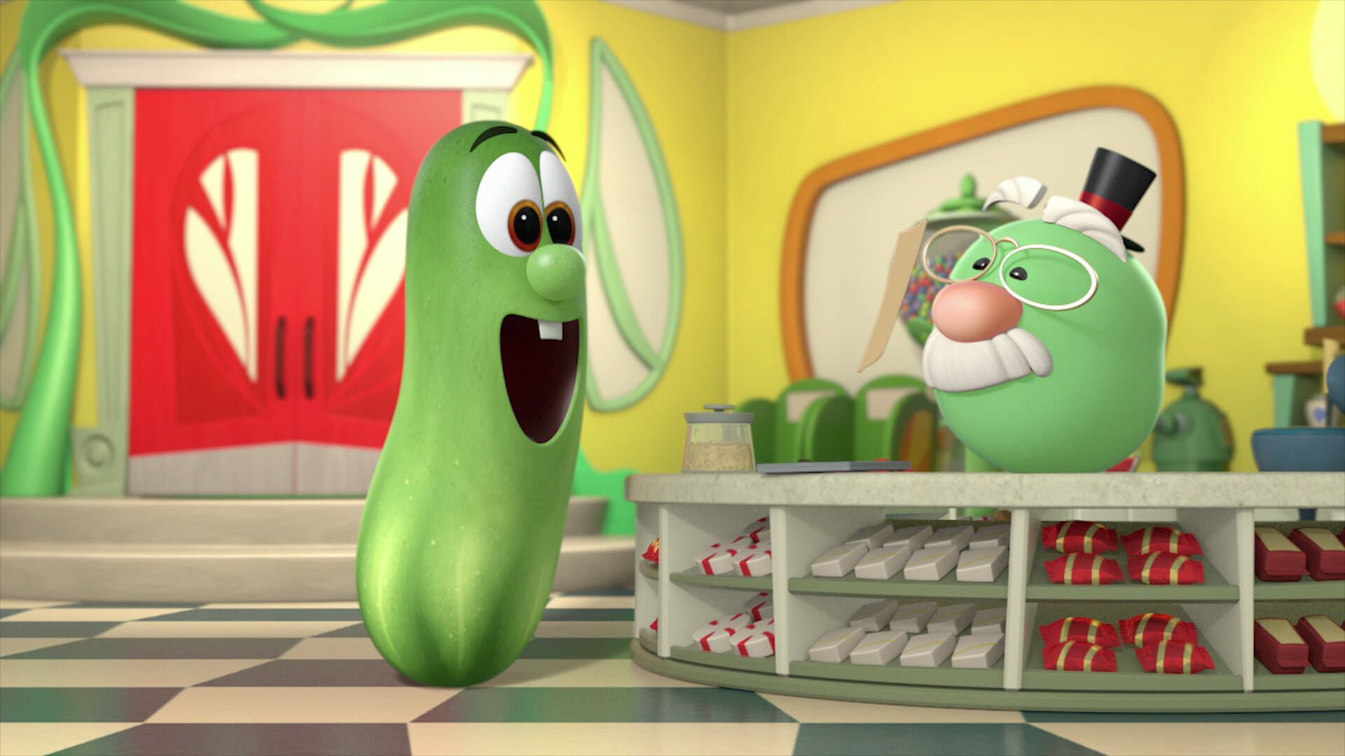 VeggieTales in the House background