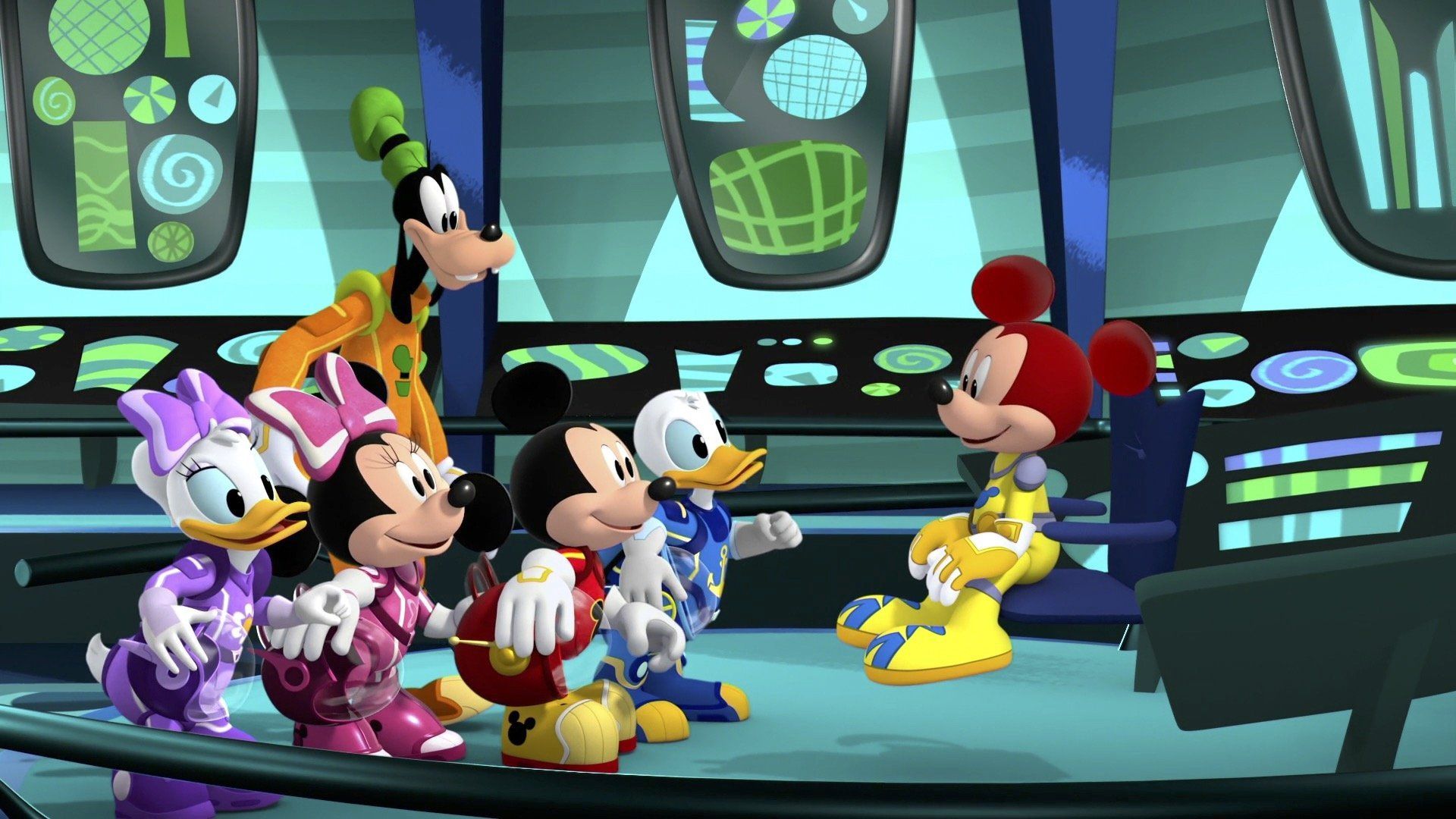 Mickey Mouse Funhouse background