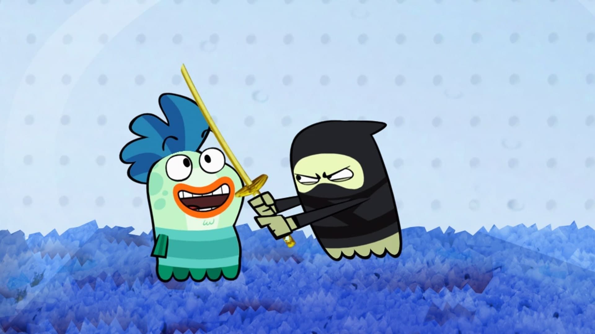 Fish Hooks background