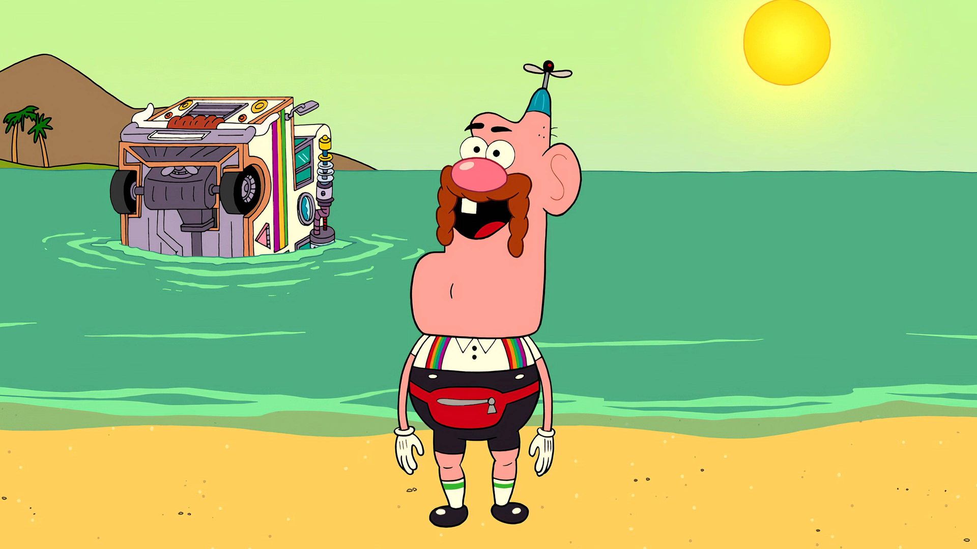 Uncle Grandpa background