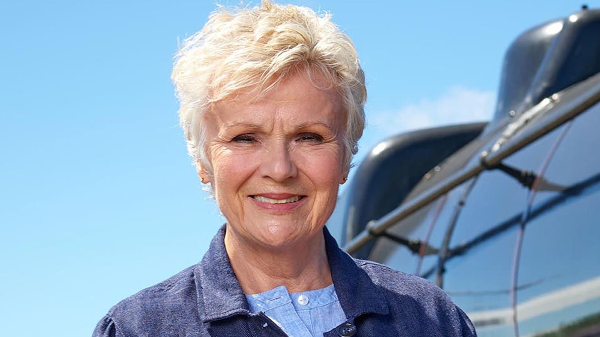 Coastal Railways with Julie Walters background