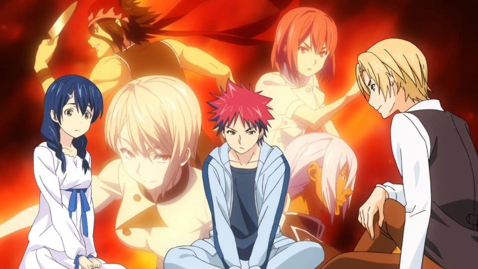 Food Wars background