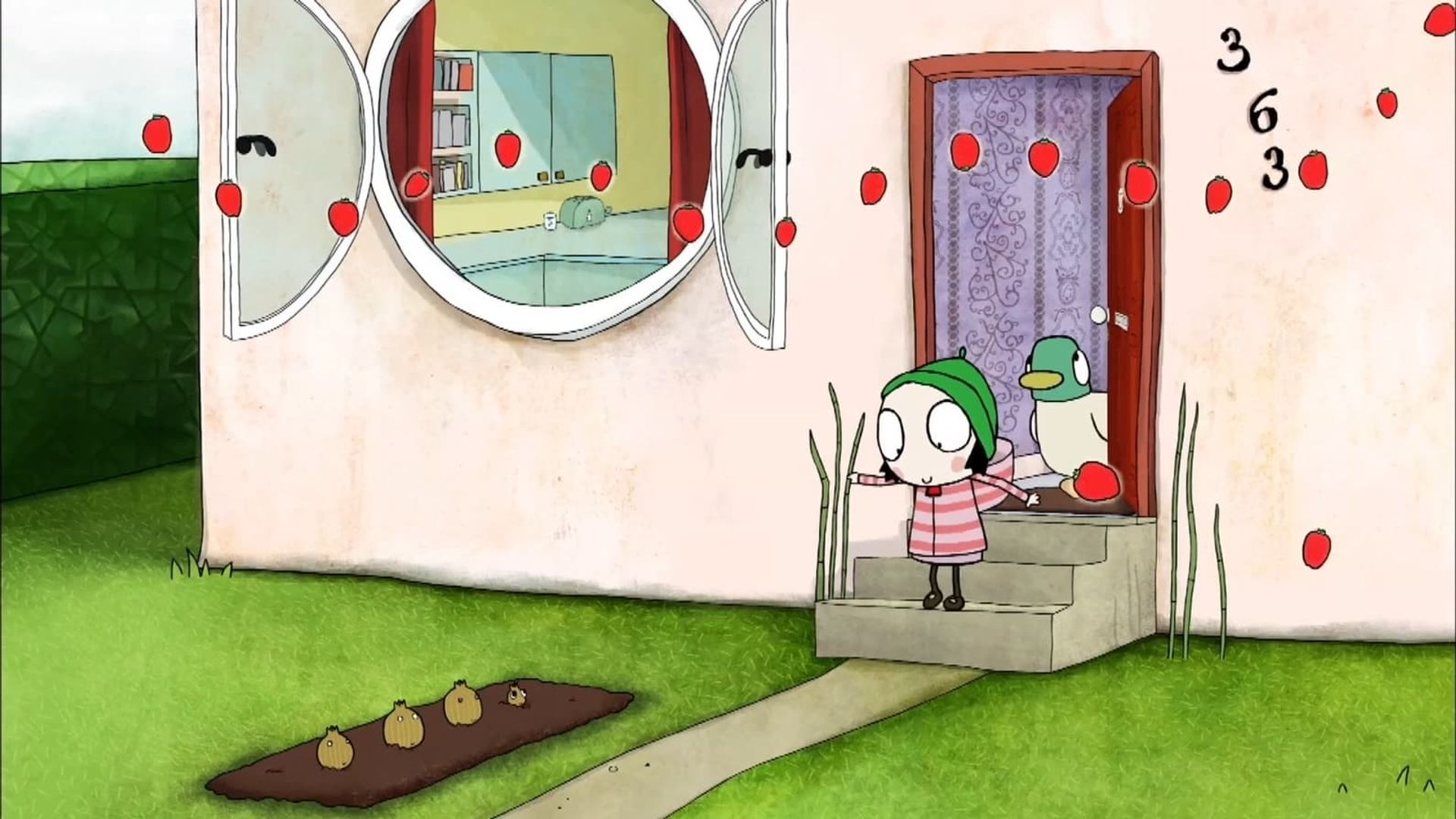 Sarah and Duck background