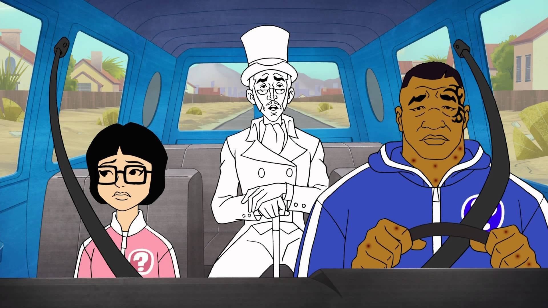 Mike Tyson Mysteries background