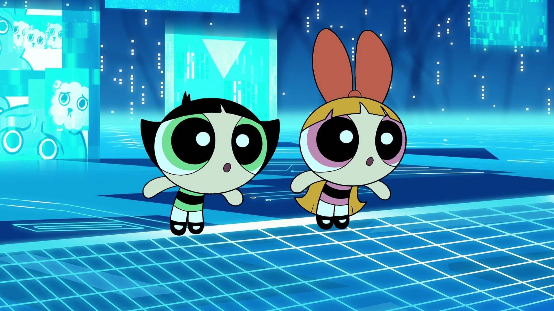 The Powerpuff Girls background