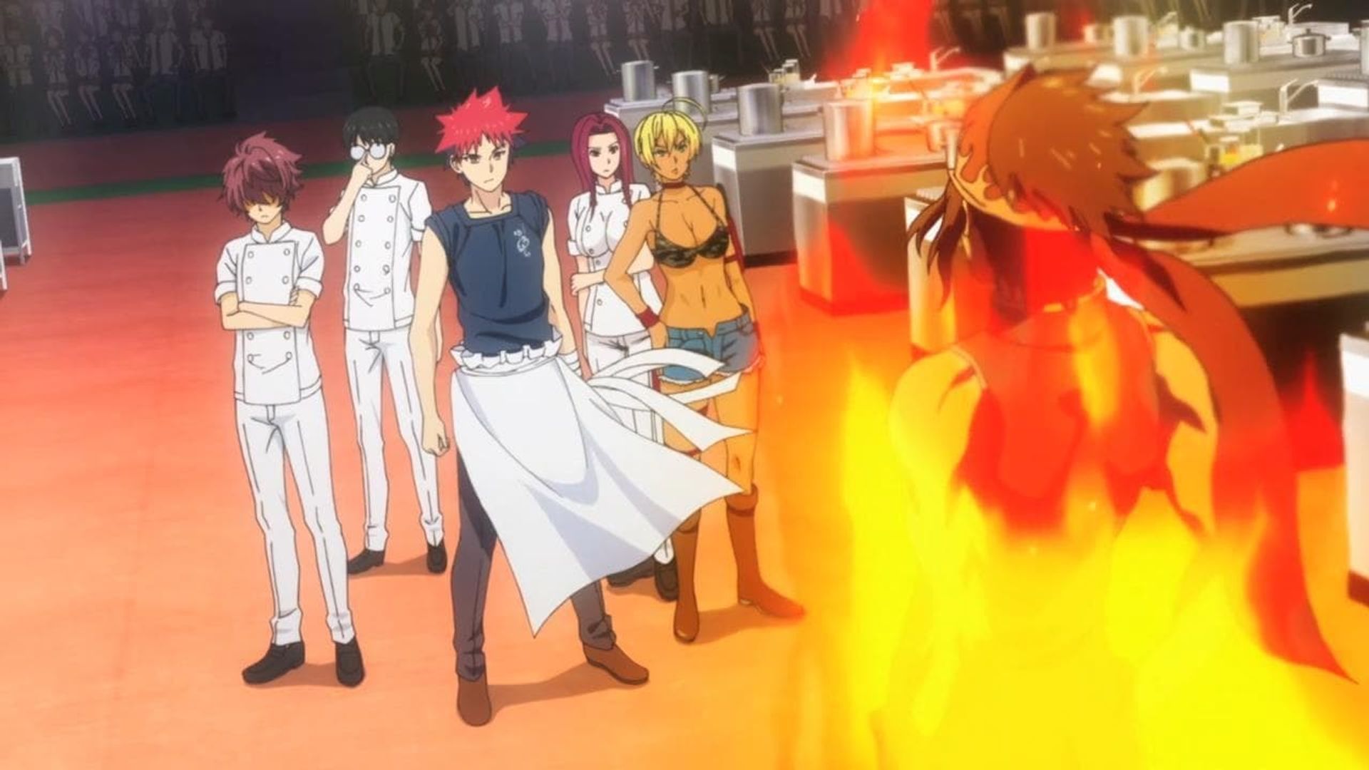 Food Wars background