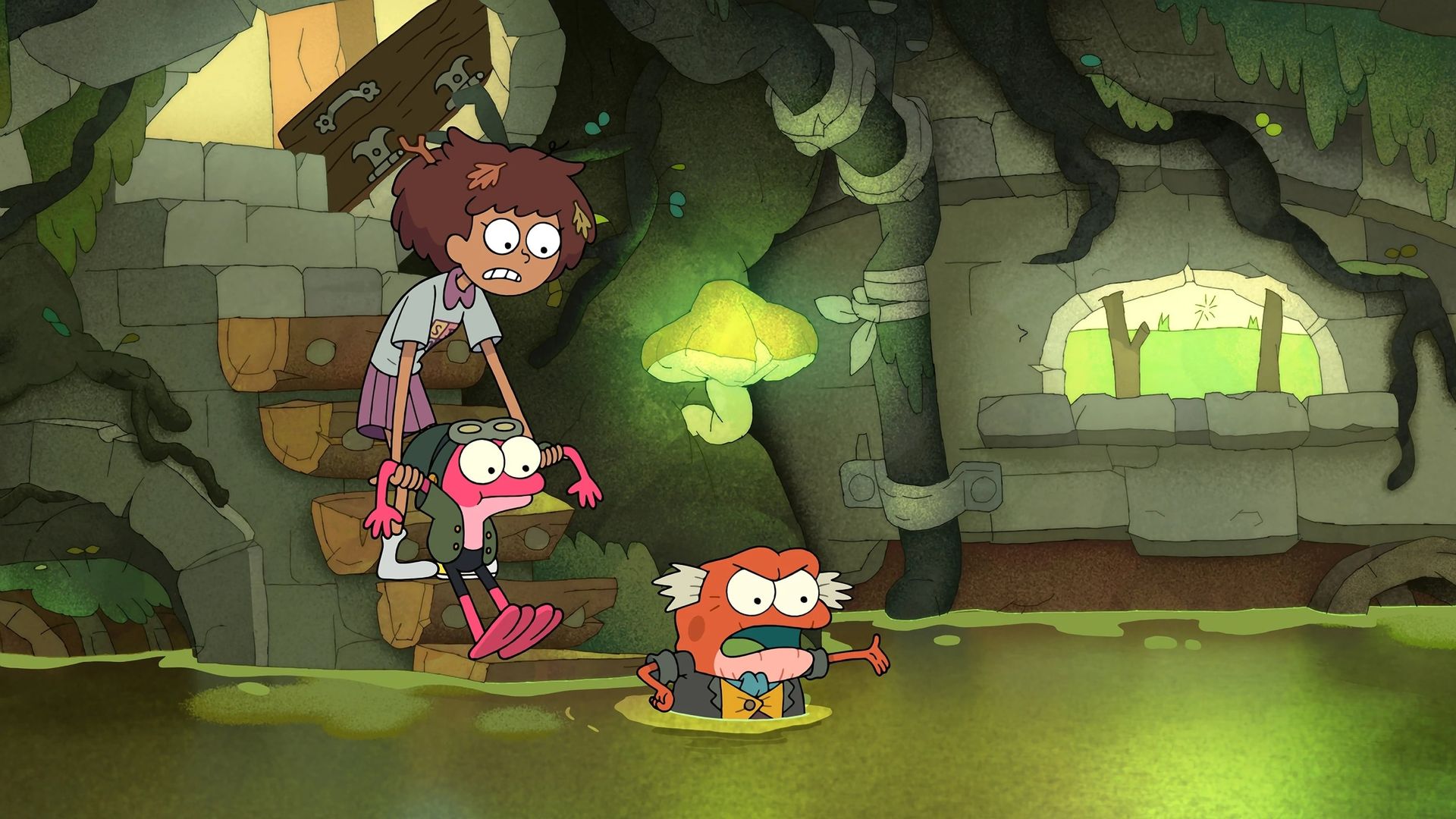 Amphibia background