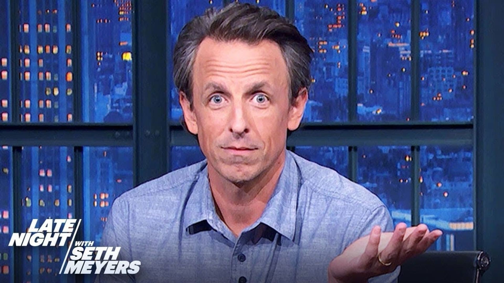 Late Night with Seth Meyers: Corrections" background