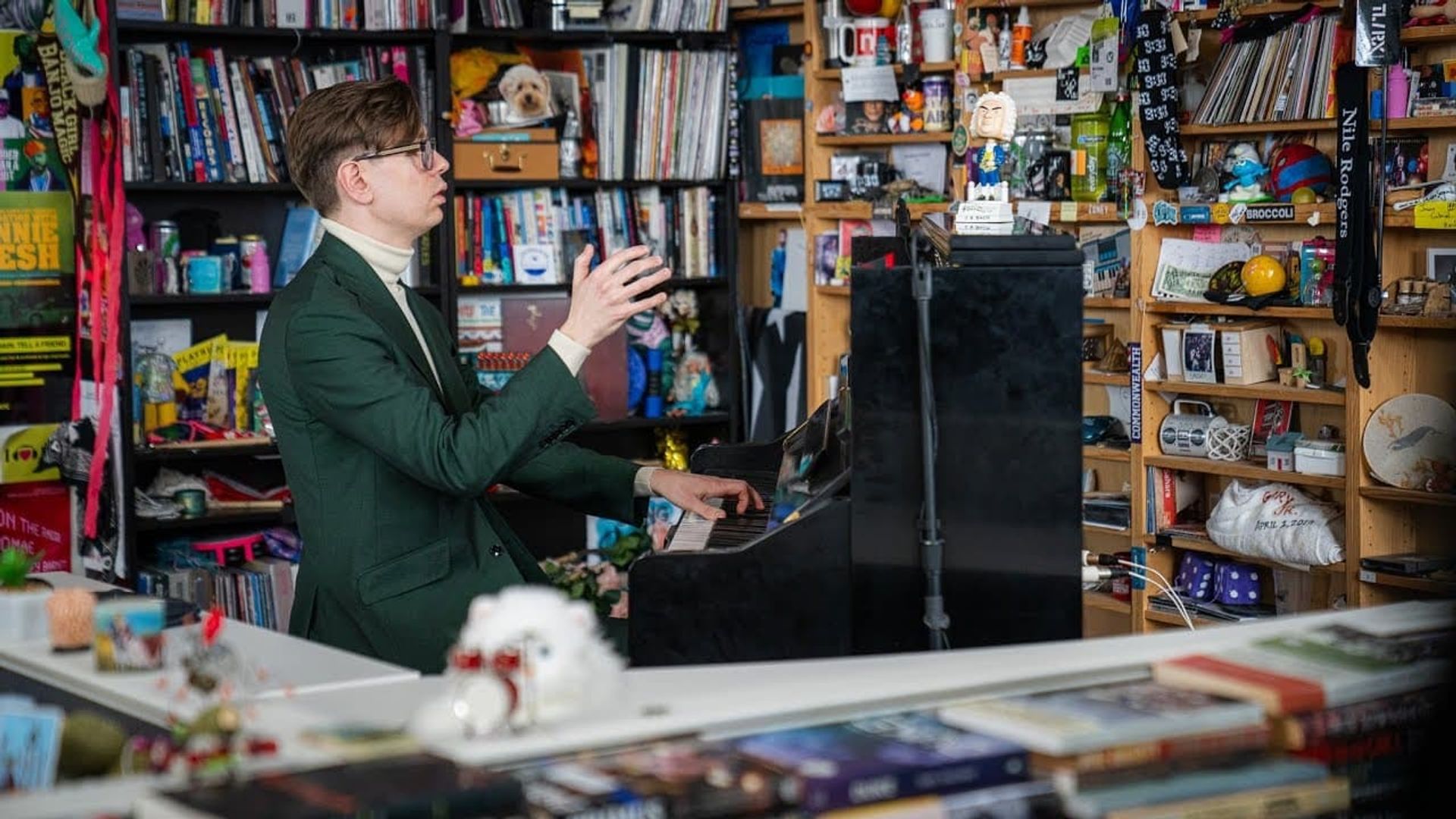 NPR Music Tiny Desk Concert background