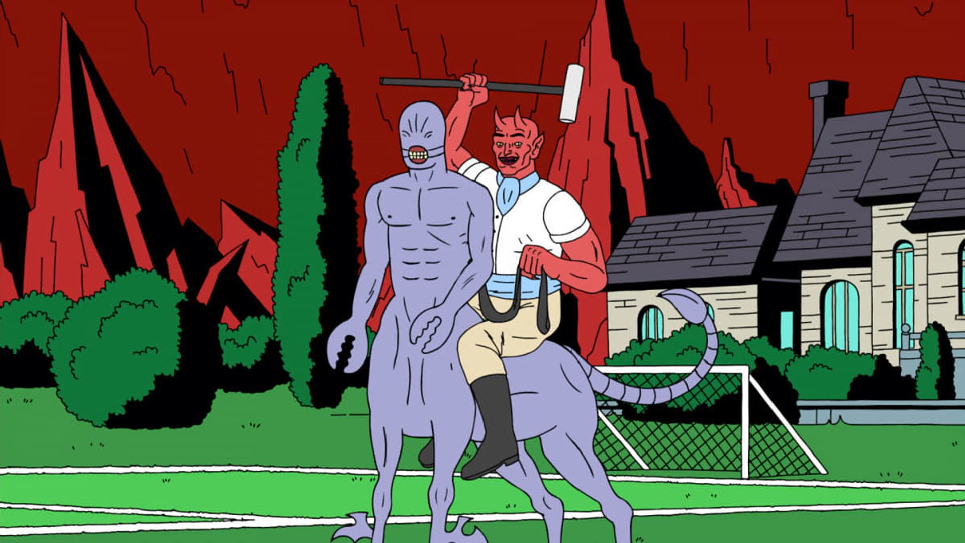 Ugly Americans background