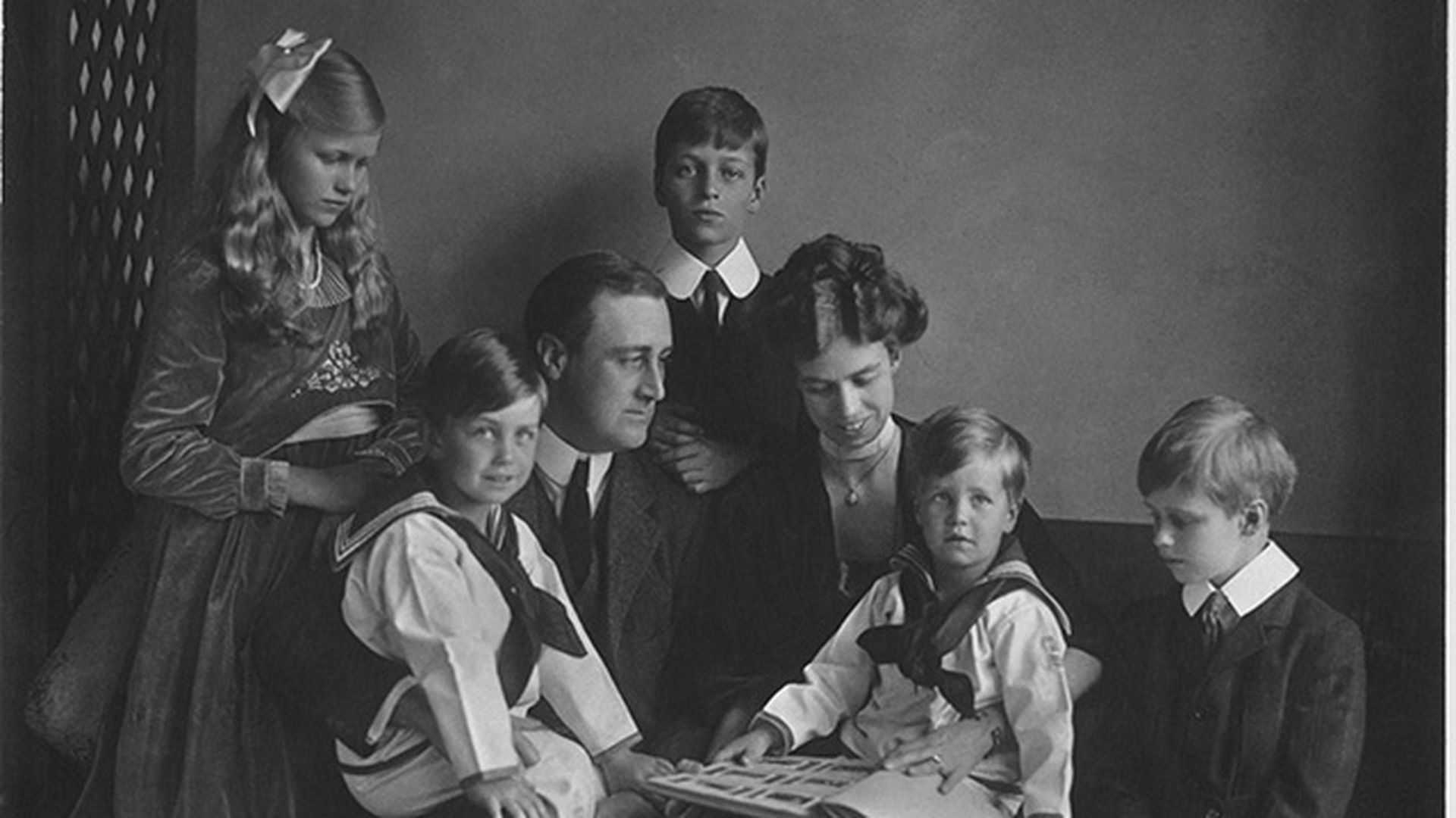 The Roosevelts: An Intimate History background