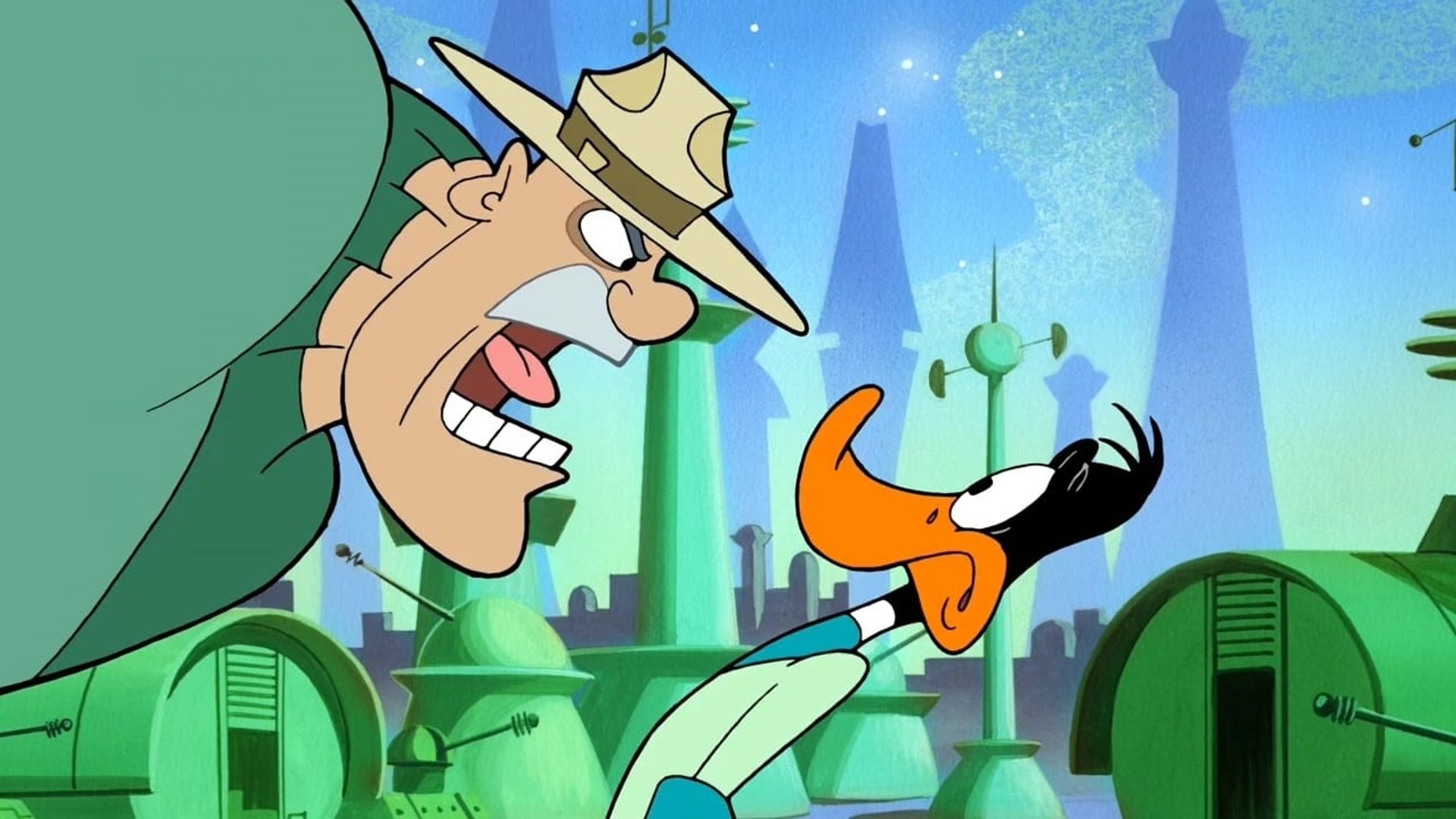 Duck Dodgers background