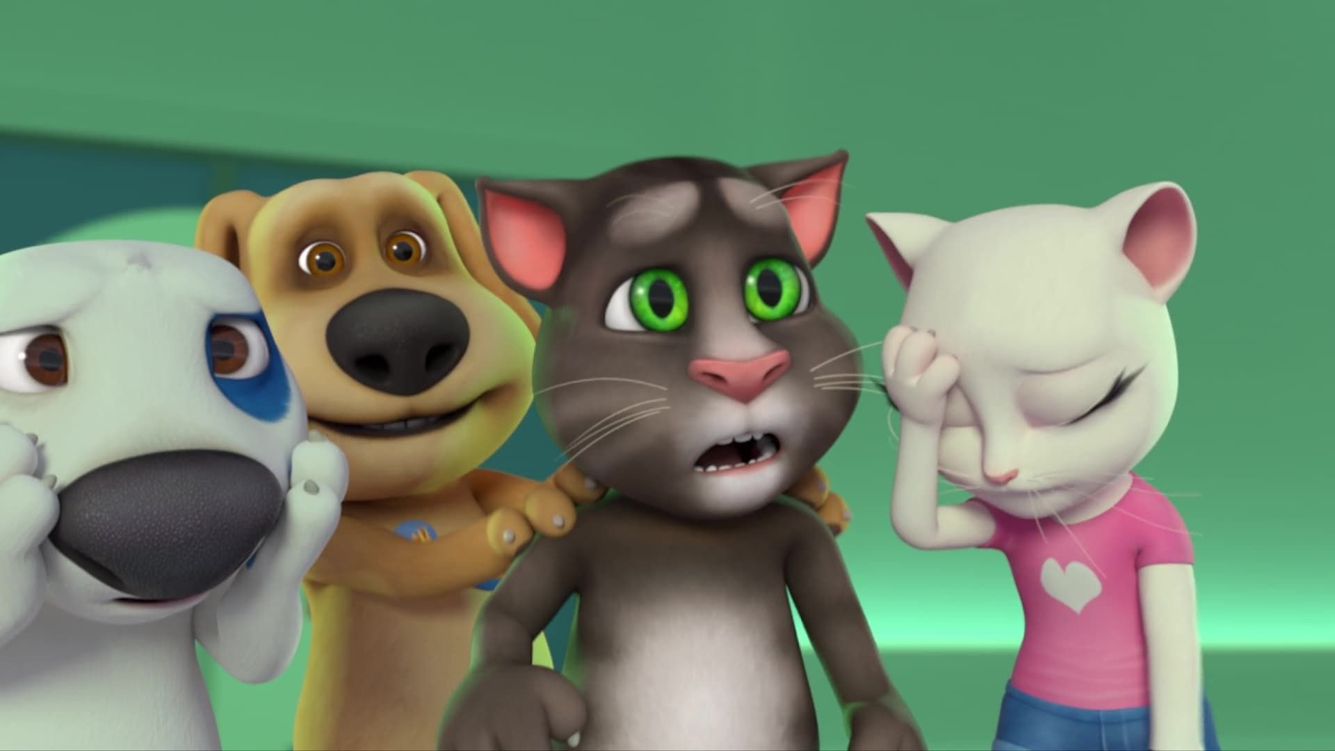 Talking Tom and Friends background