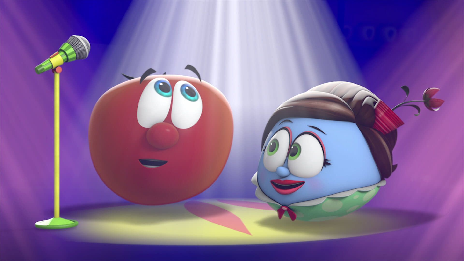 VeggieTales in the House background