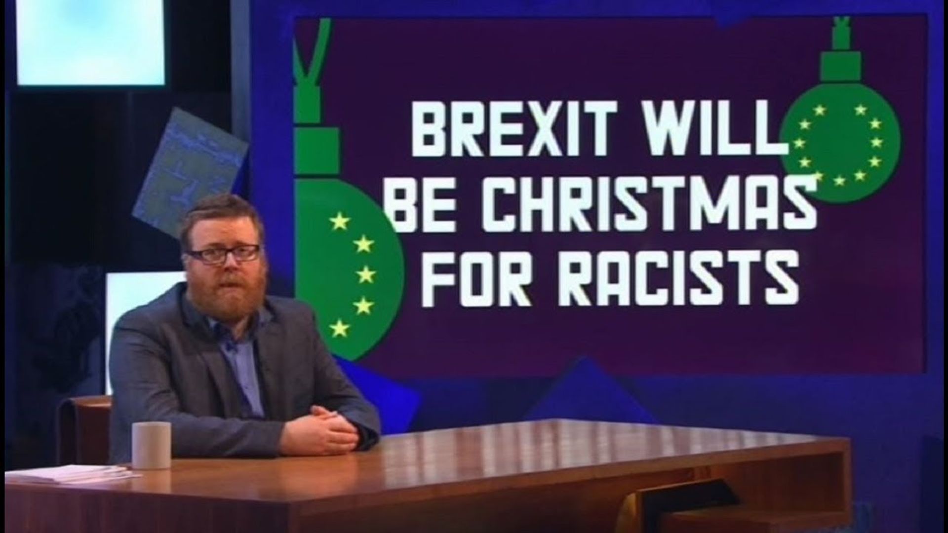 Frankie Boyle's New World Order background