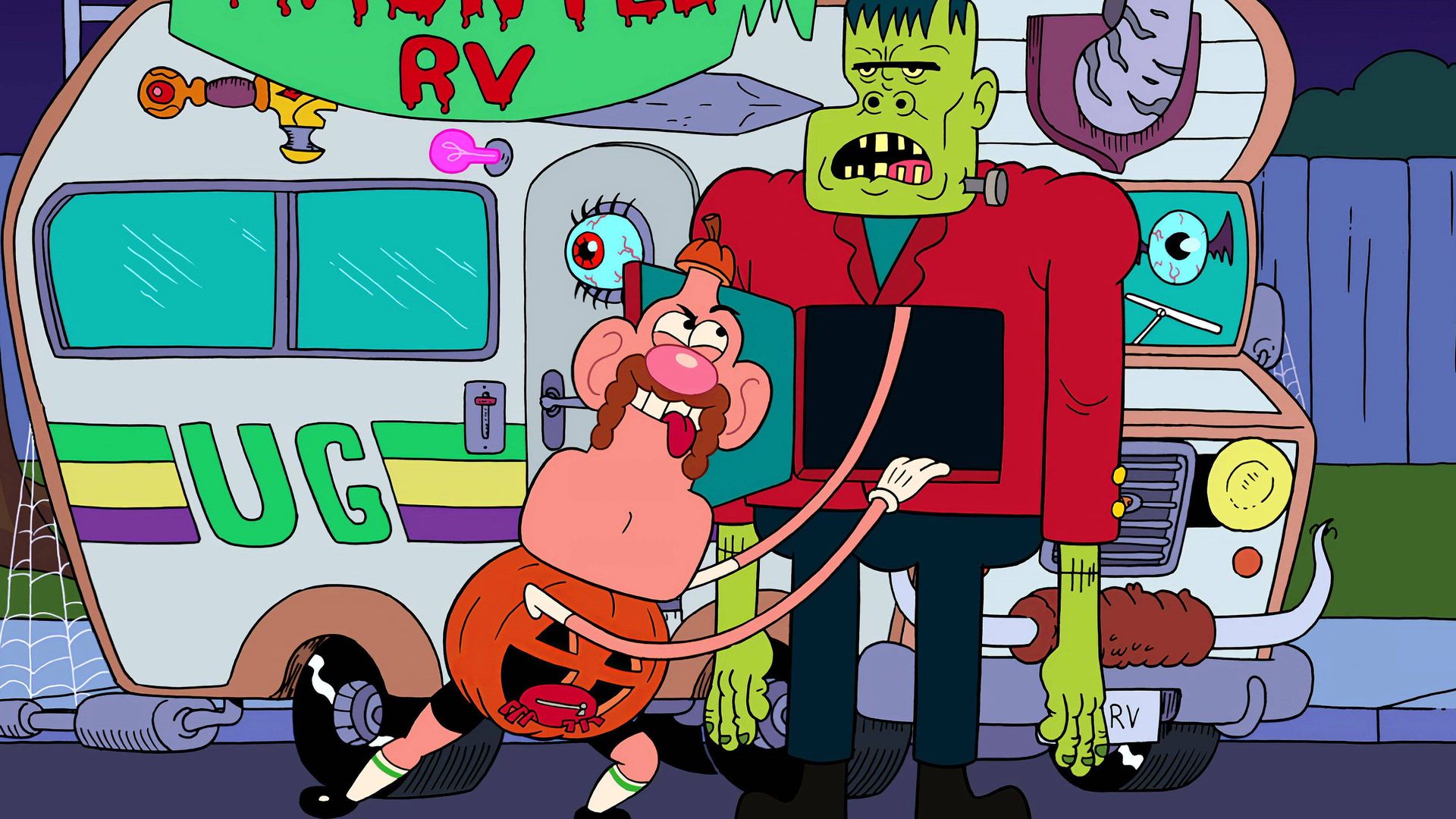 Uncle Grandpa background