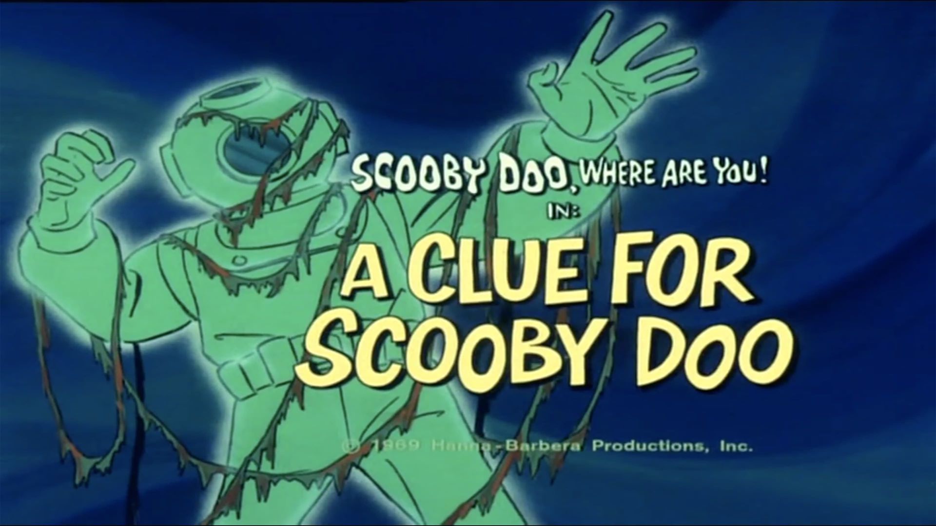 Scooby Doo, Where Are You! background