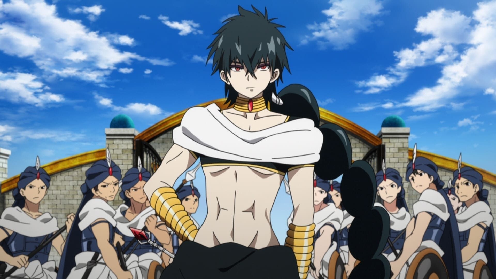 Magi: The Labyrinth of Magic background