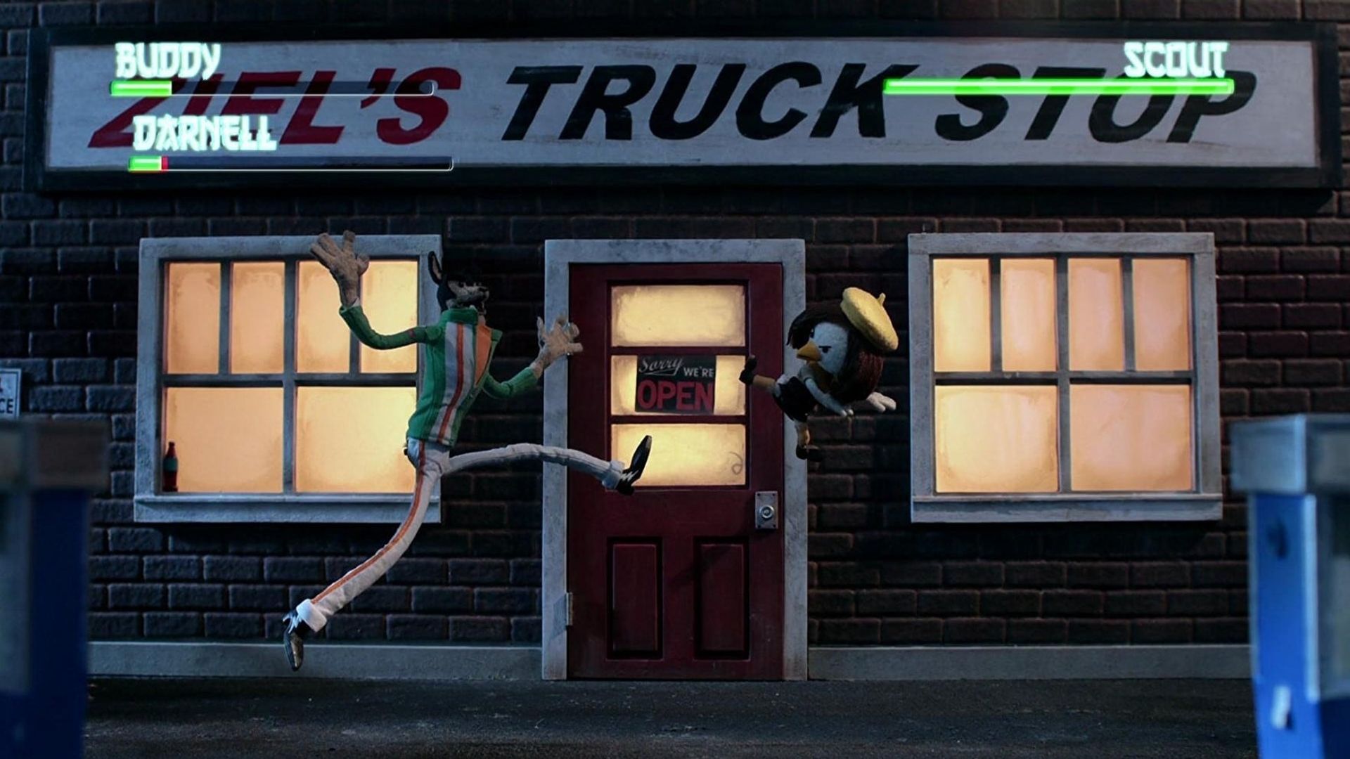 Buddy Thunderstruck background