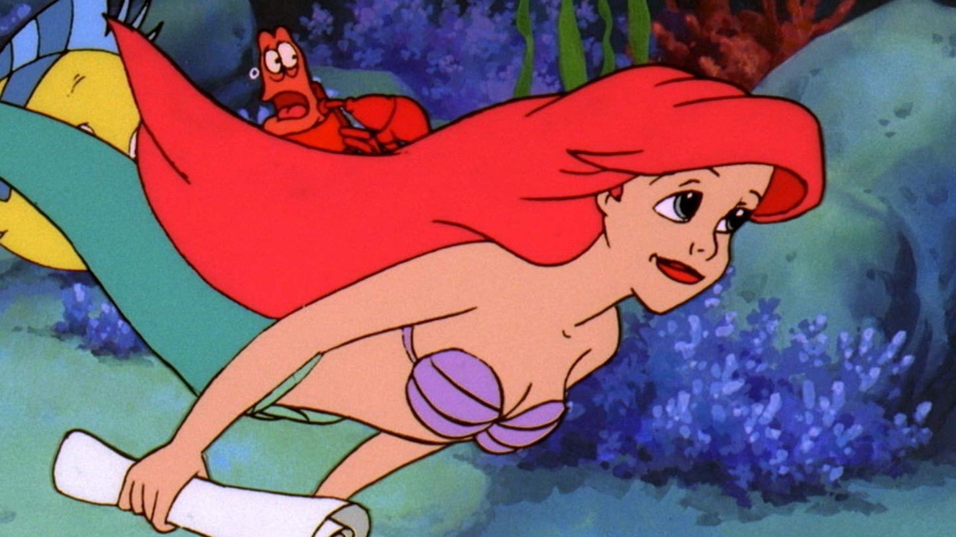 The Little Mermaid background