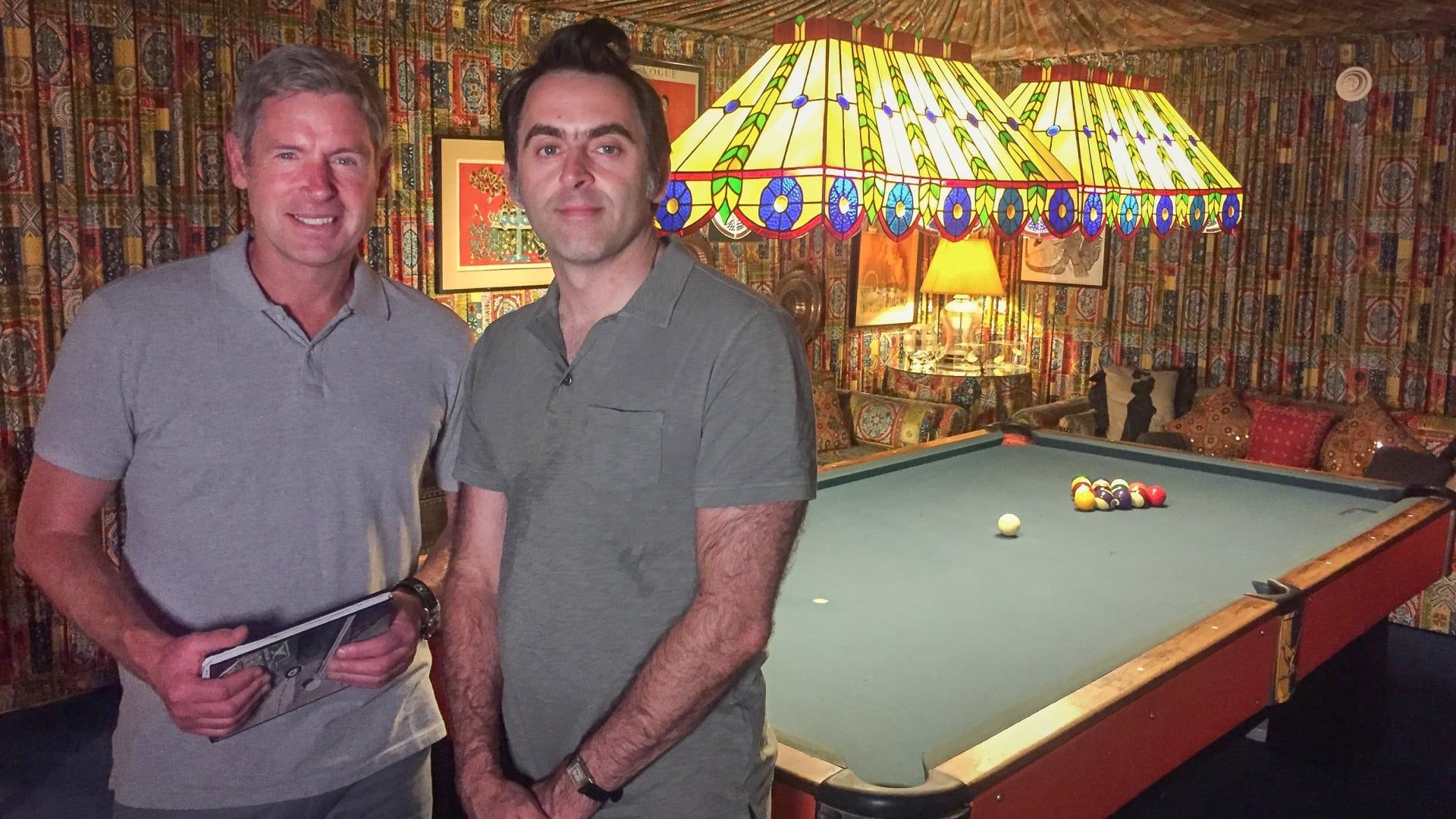 Ronnie O'Sullivan's American Hustle background