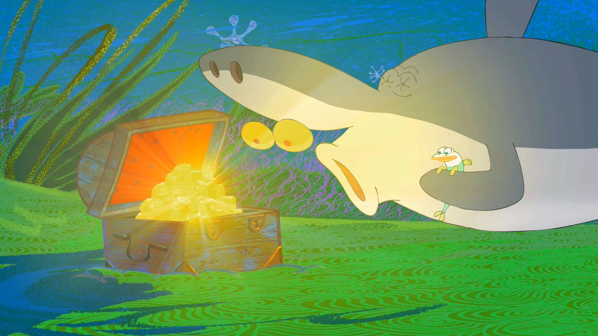 Zig & Sharko background