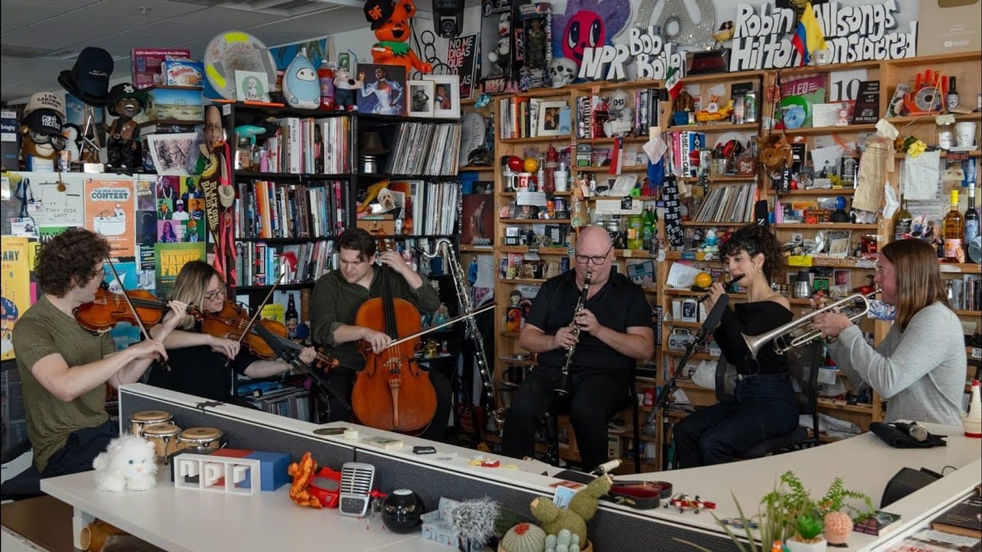 NPR Music Tiny Desk Concert background