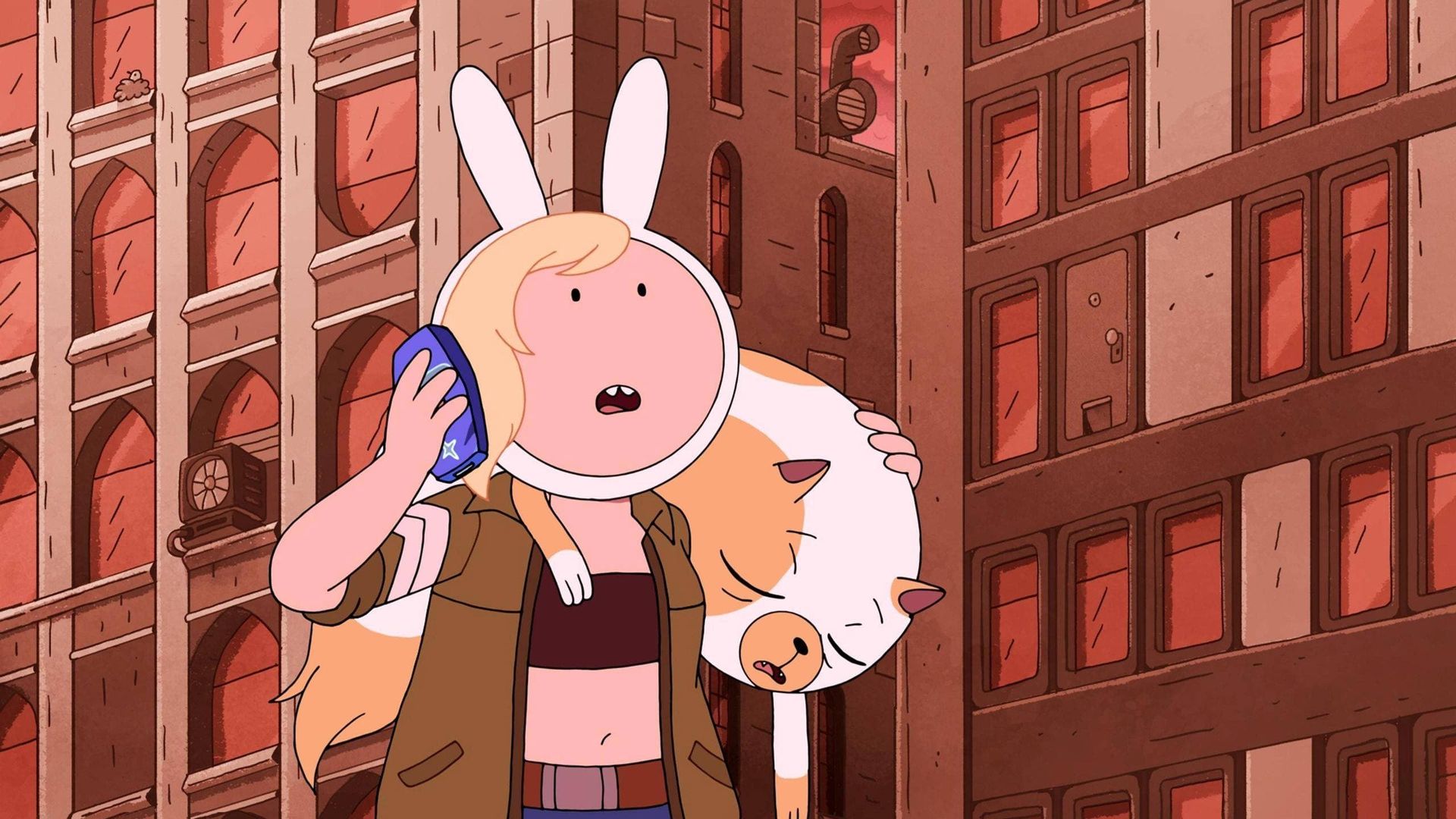 Adventure Time: Fionna & Cake background