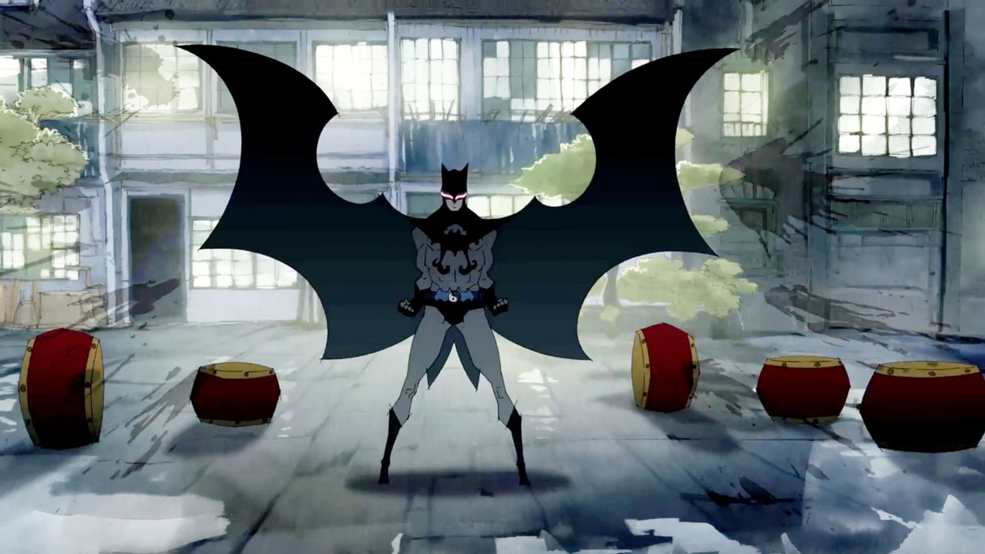 The Bat Man of Shanghai background