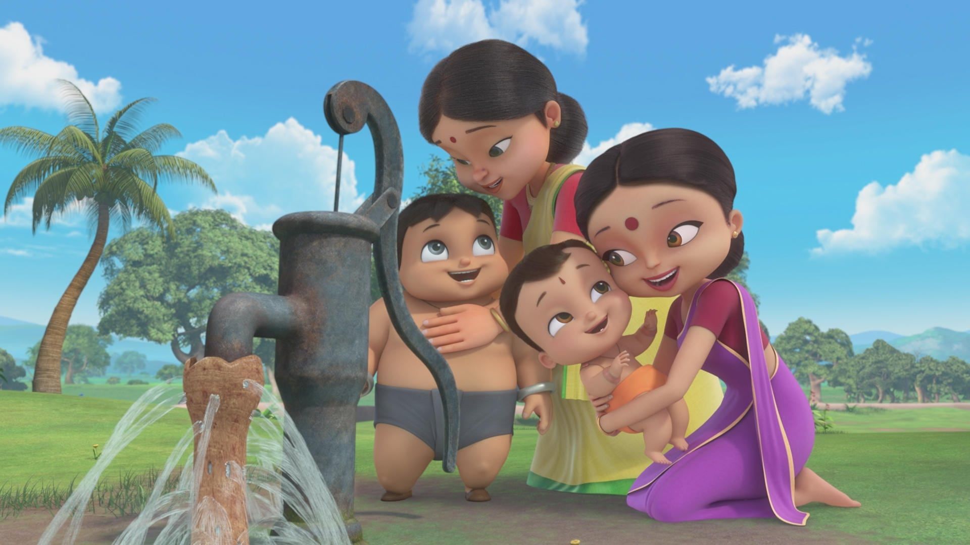 Mighty Little Bheem background