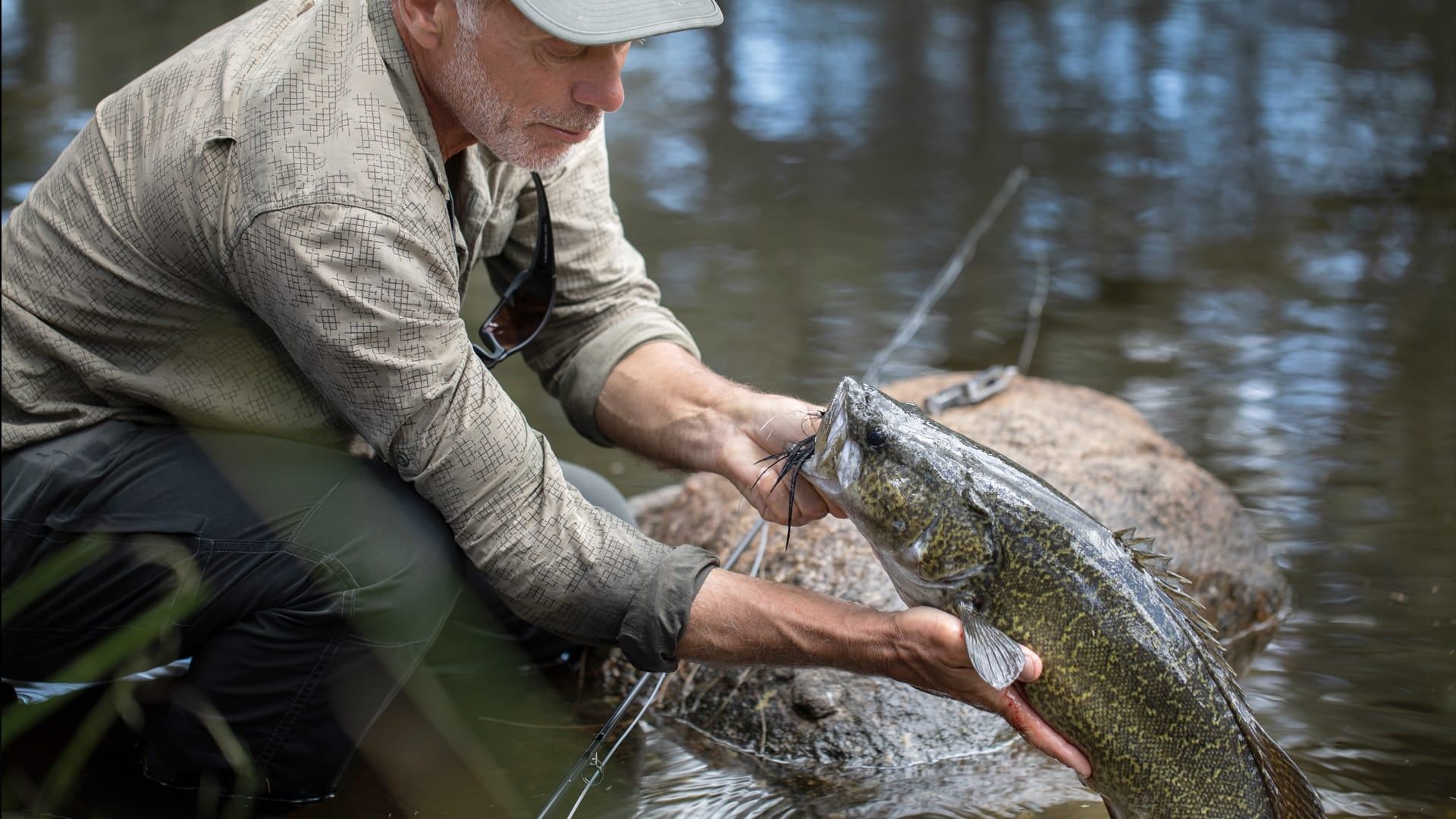 Jeremy Wade's Dark Waters background