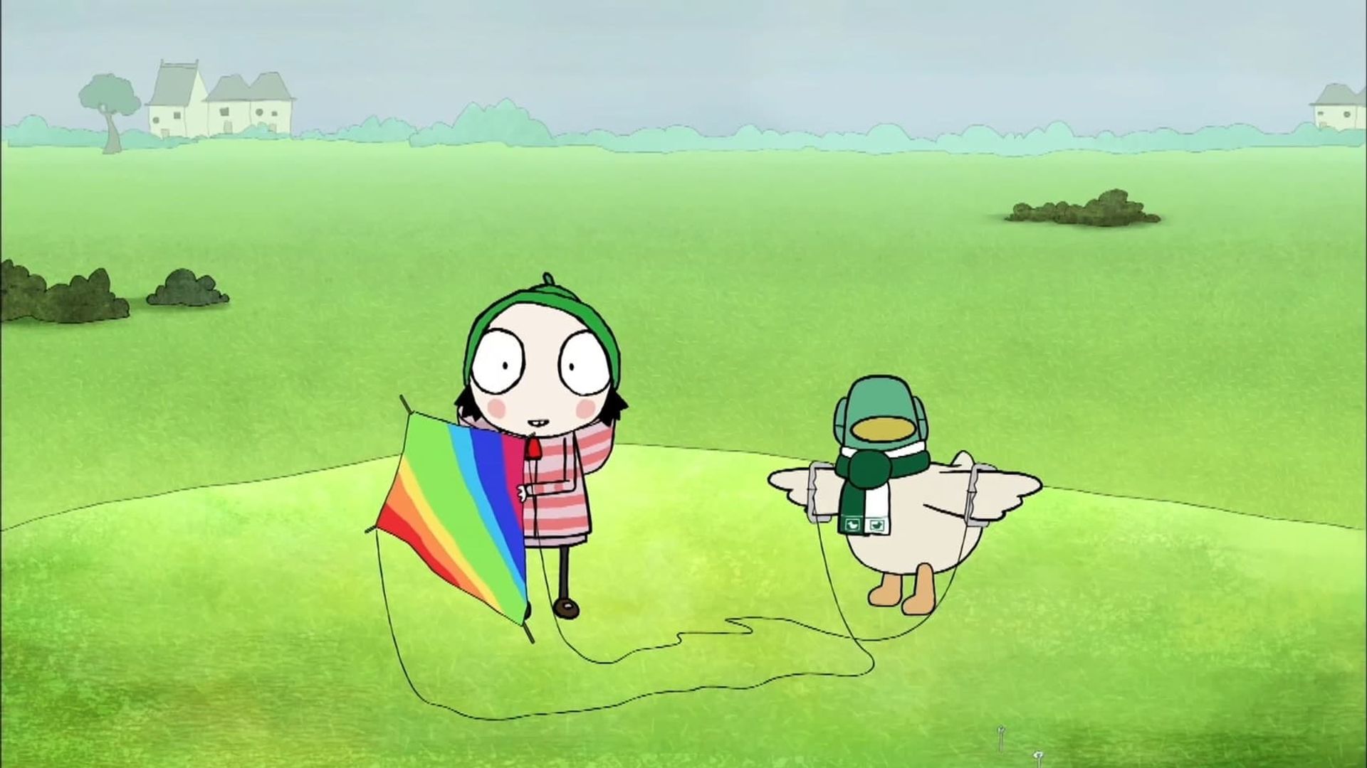 Sarah and Duck background