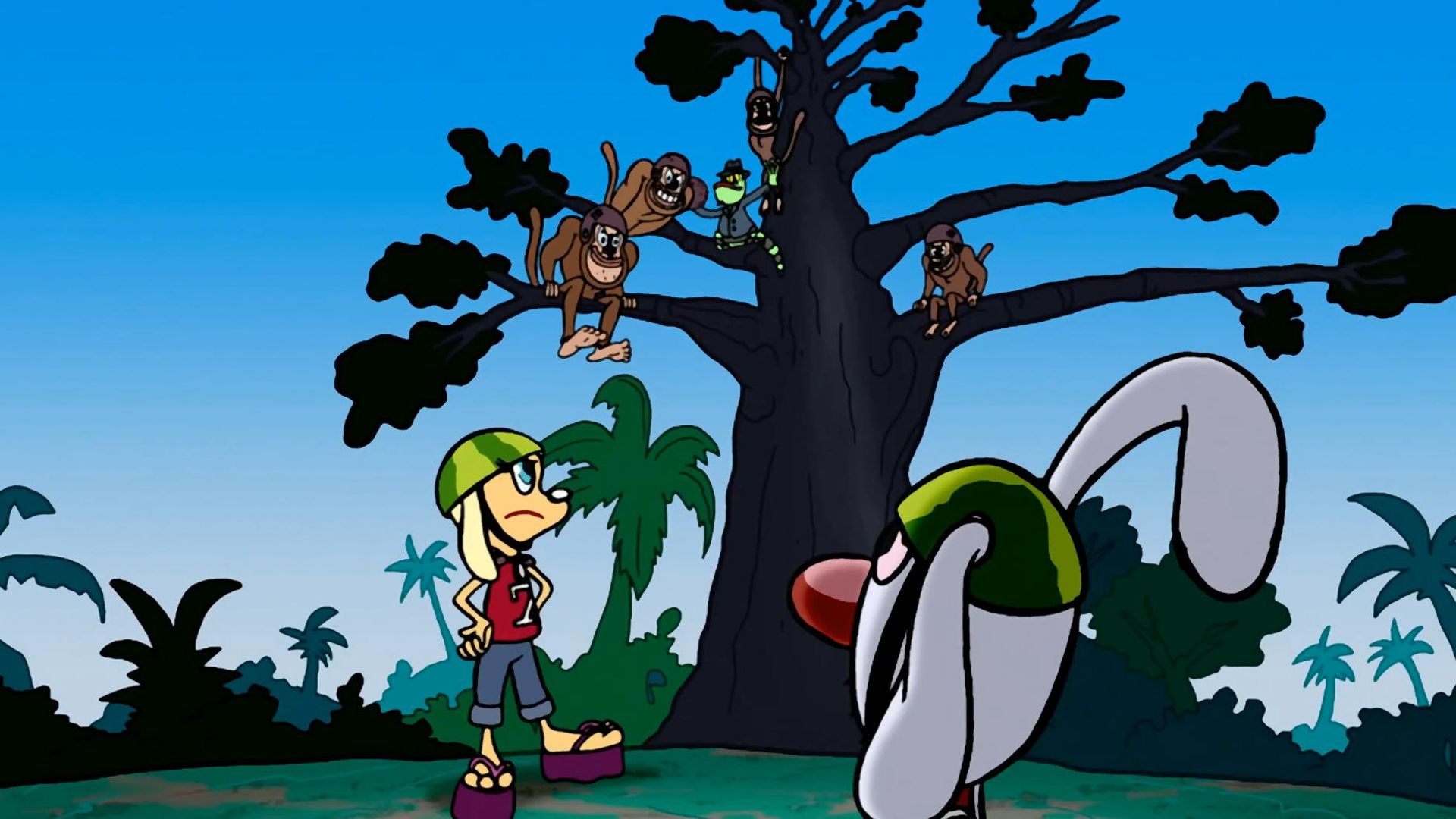 Brandy & Mr. Whiskers background