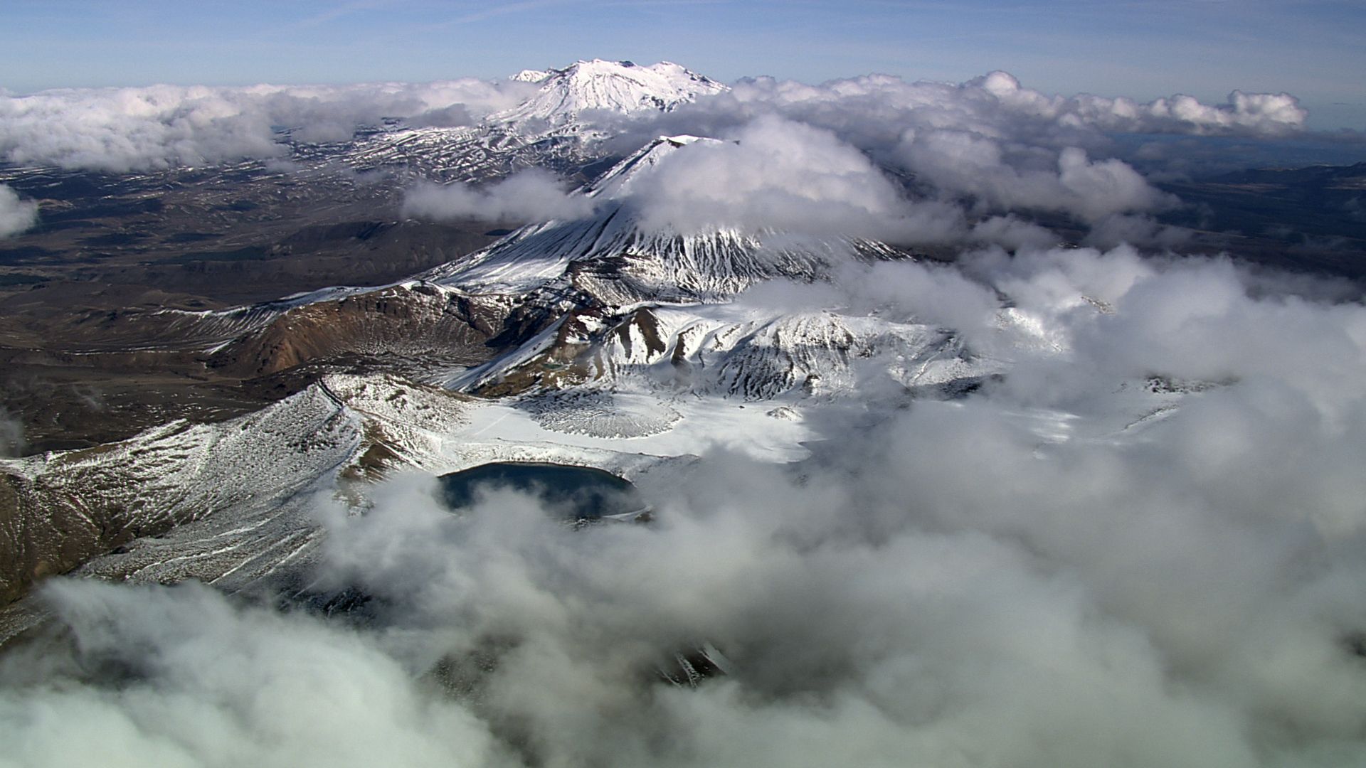 New Zealand from Above background