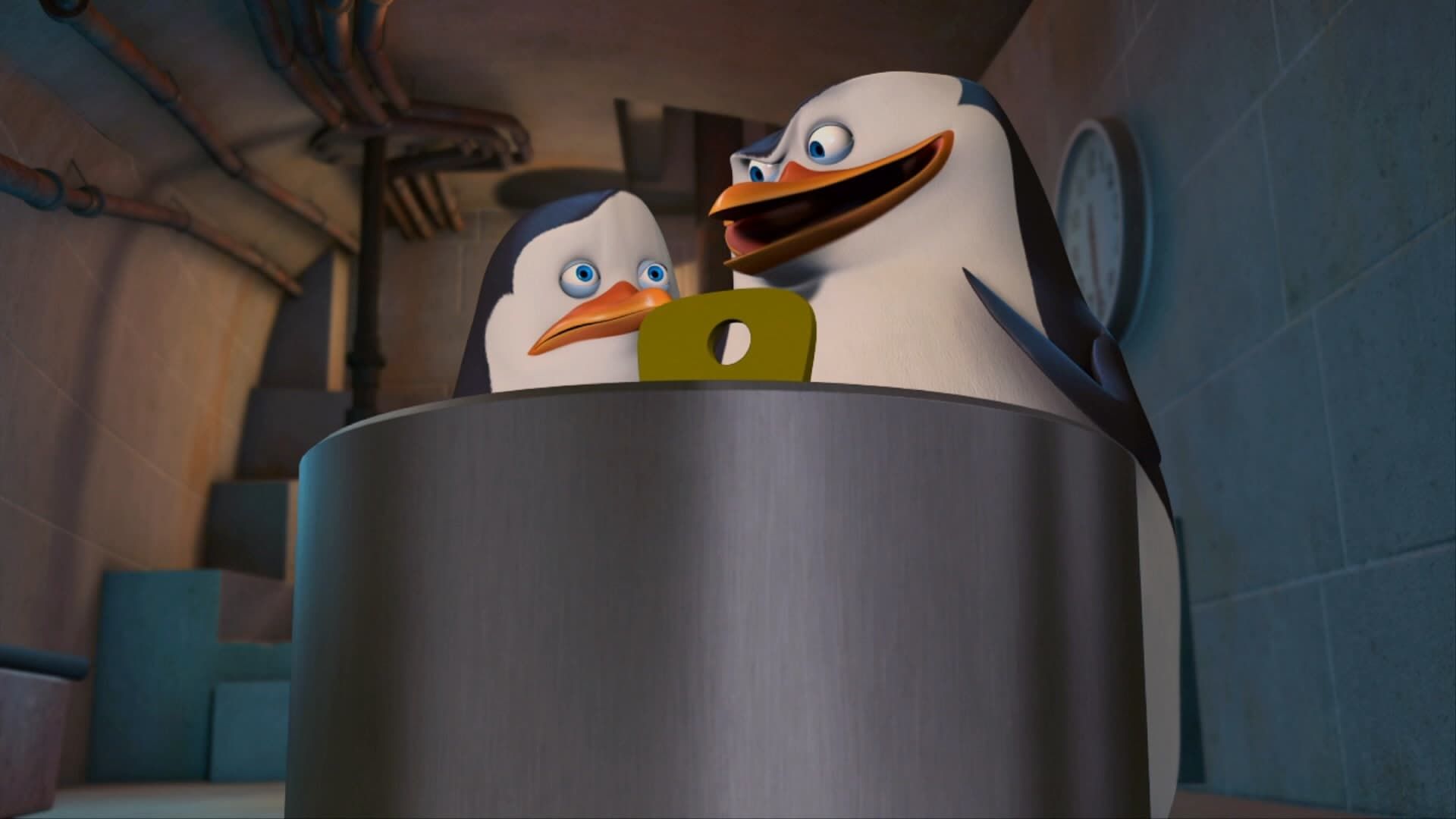 The Penguins of Madagascar background