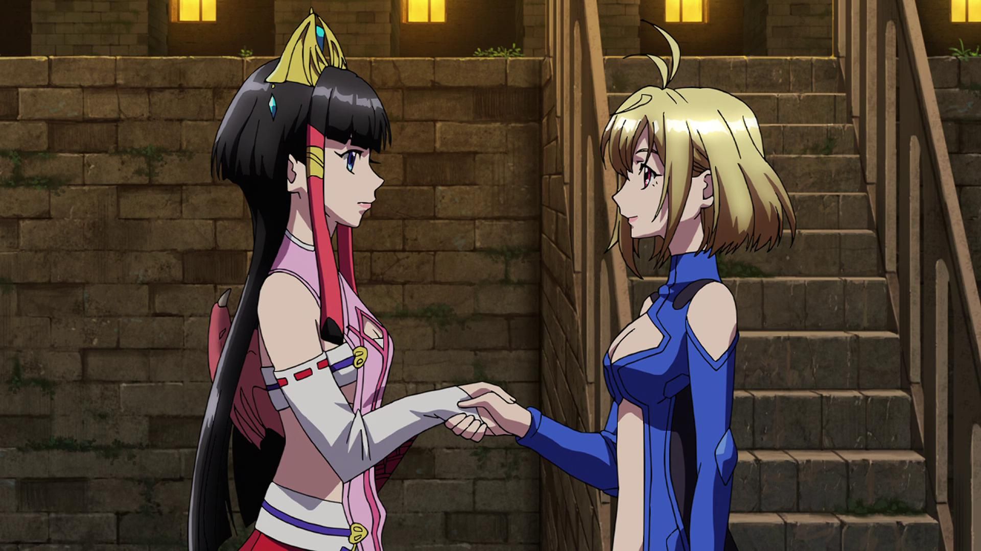 Cross Ange: Rondo of Angel and Dragon background