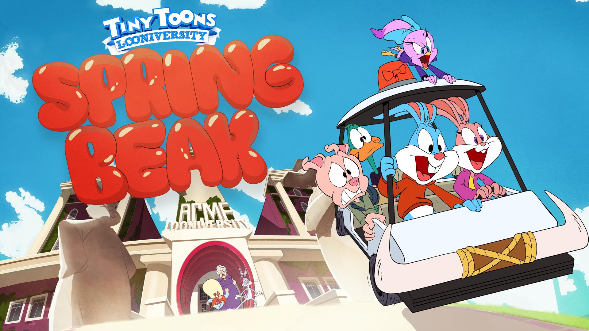 Tiny Toons Looniversity background