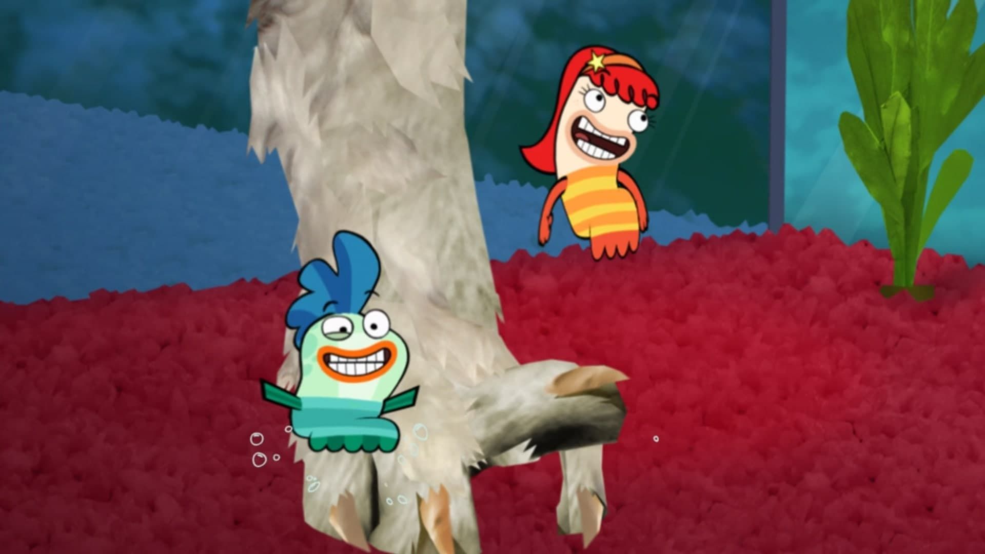 Fish Hooks background