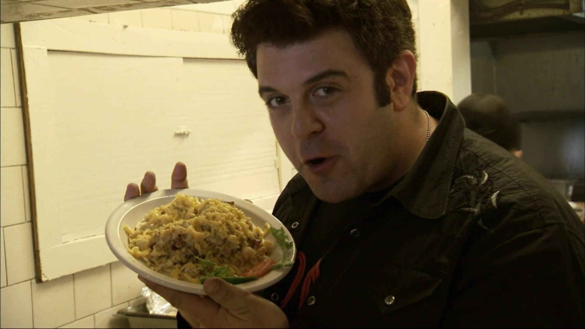 Man v. Food background