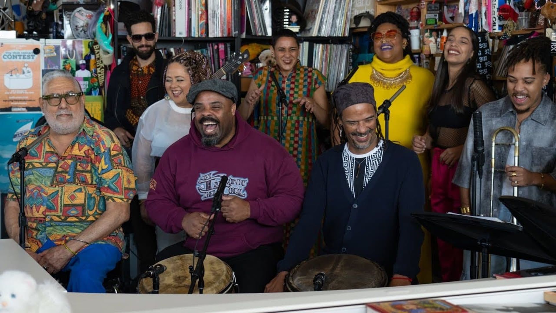 NPR Music Tiny Desk Concert background