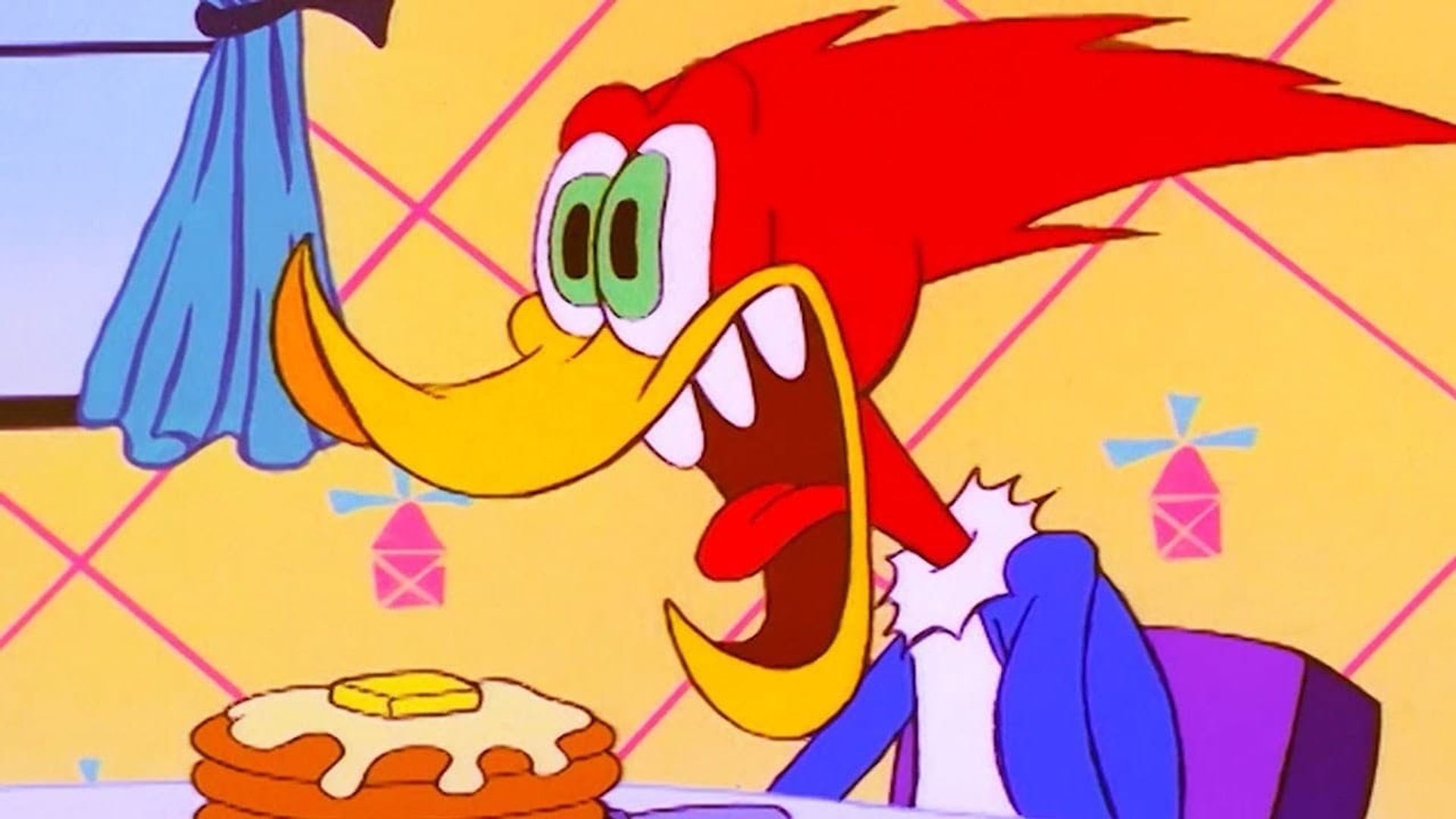 The Woody Woodpecker Show background