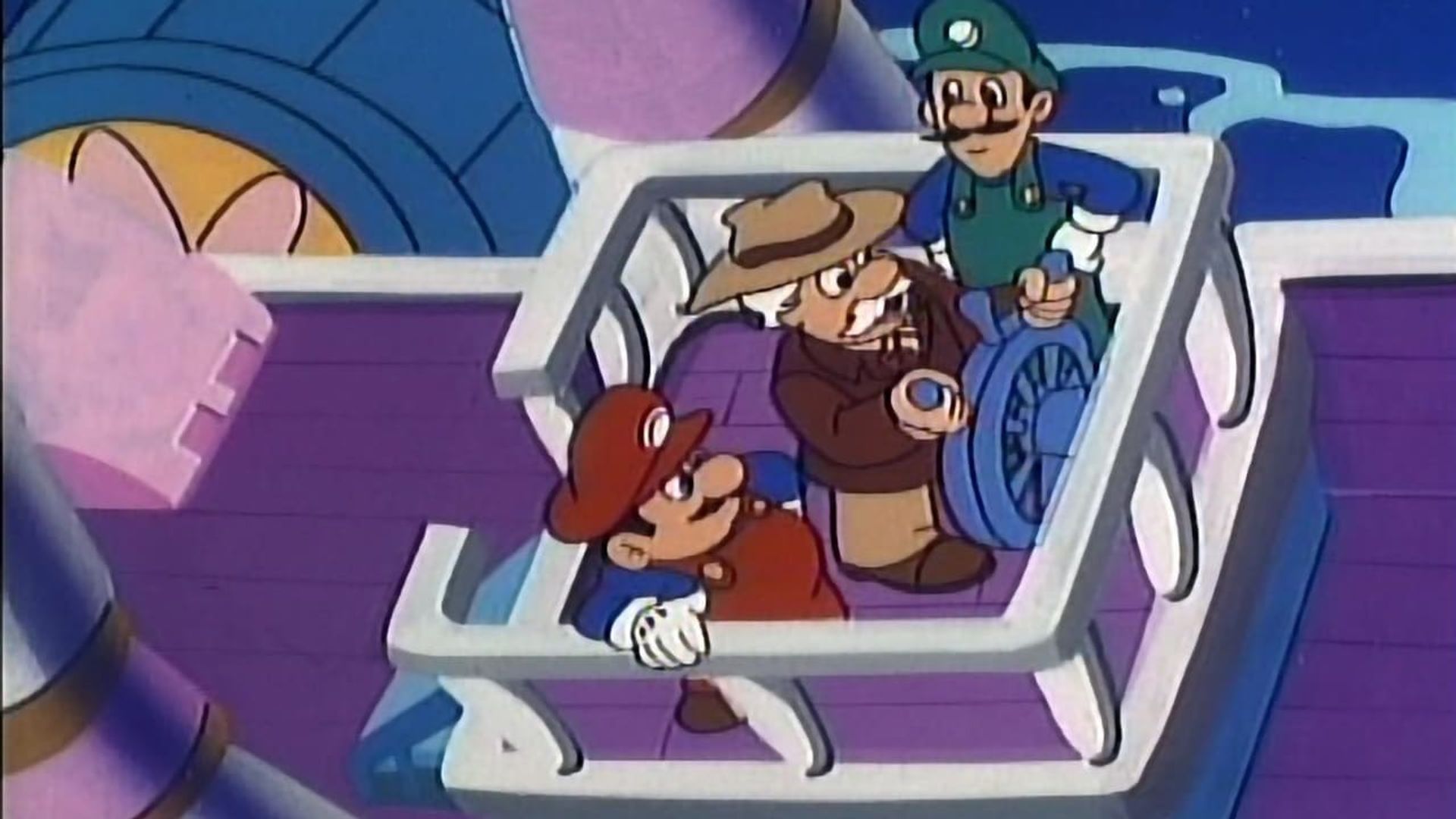 The Super Mario Bros. Super Show! background